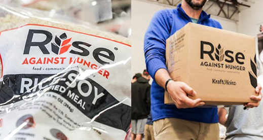 Rise Against Hunger Food Packing Event
