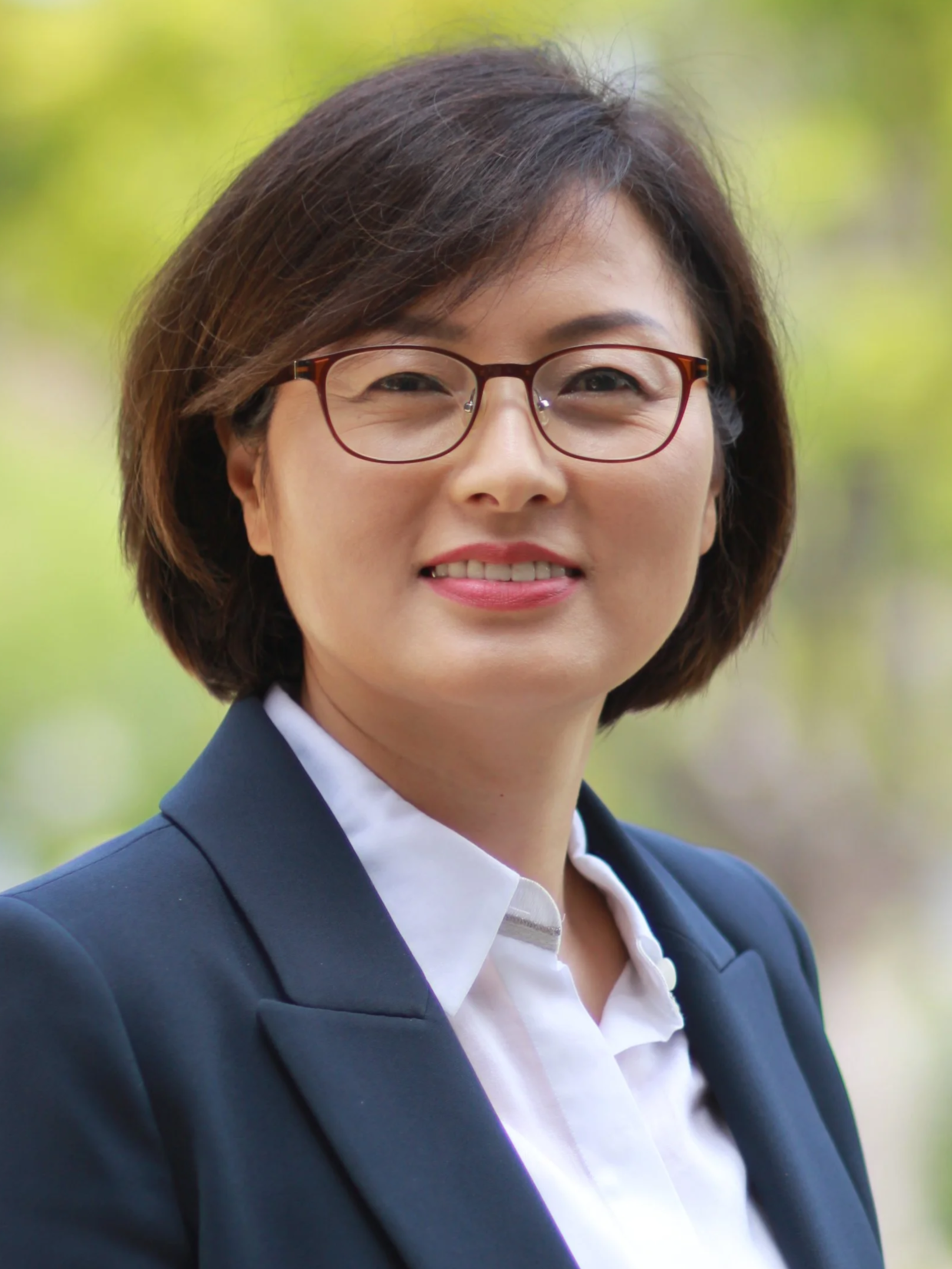 Portrait of Young-Suk Grace Kim