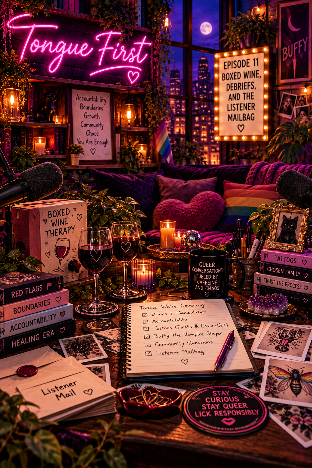 Ep 11: Boxed Wine, Debriefs, and the Listener Mailbag