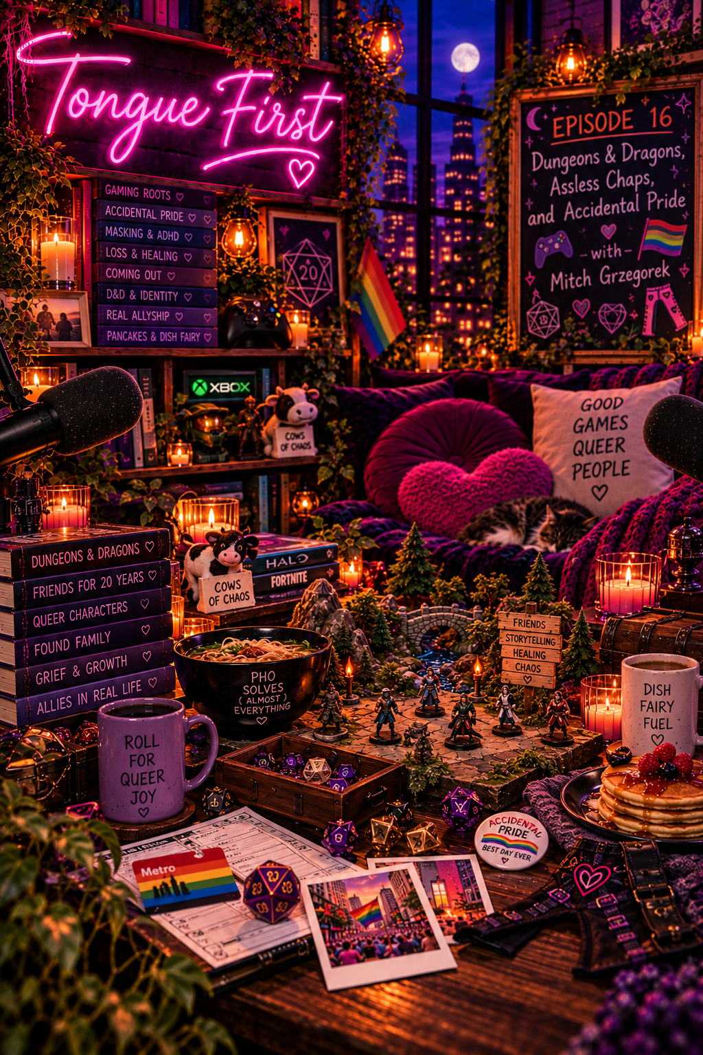Ep 16: Dungeons and Dragons, Assless Chaps, and Accidental Pride with Mitch Grzegorek