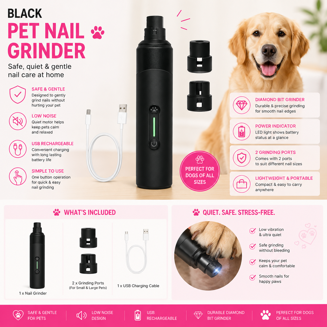 Pet Nail Grinder