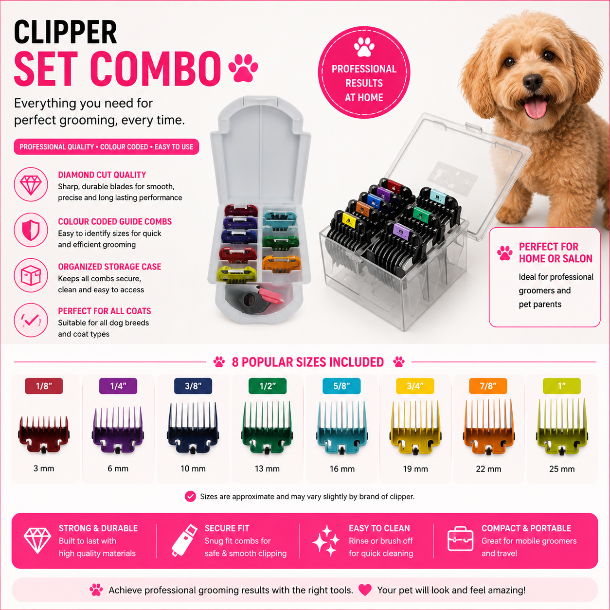 Clipper Comb Set