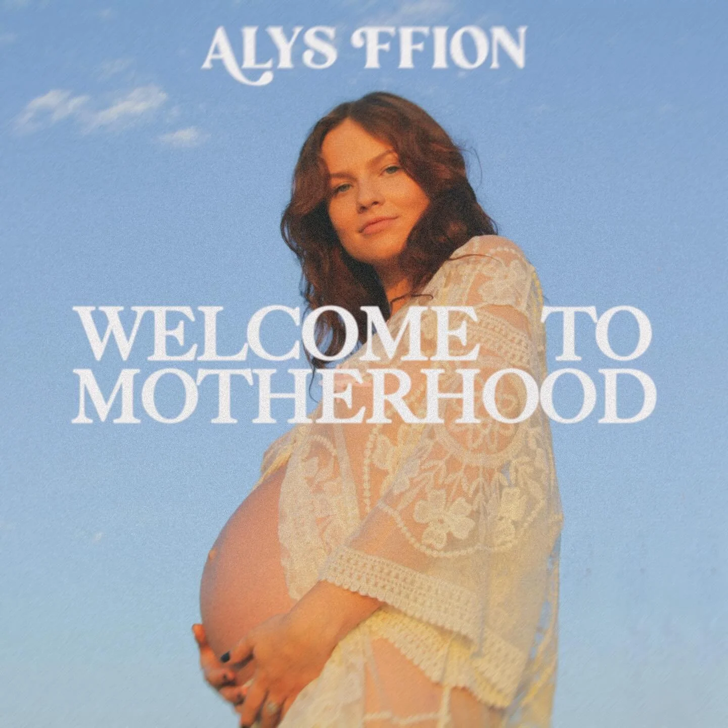 WELCOME TO MOTHERHOOD. 🩵 On all streaming platforms. 

I have so much to say about this piece of my soul that poured out directly into this song but I don&rsquo;t have time to type it rn because one of my kids is yelling from the toilet wanting thei