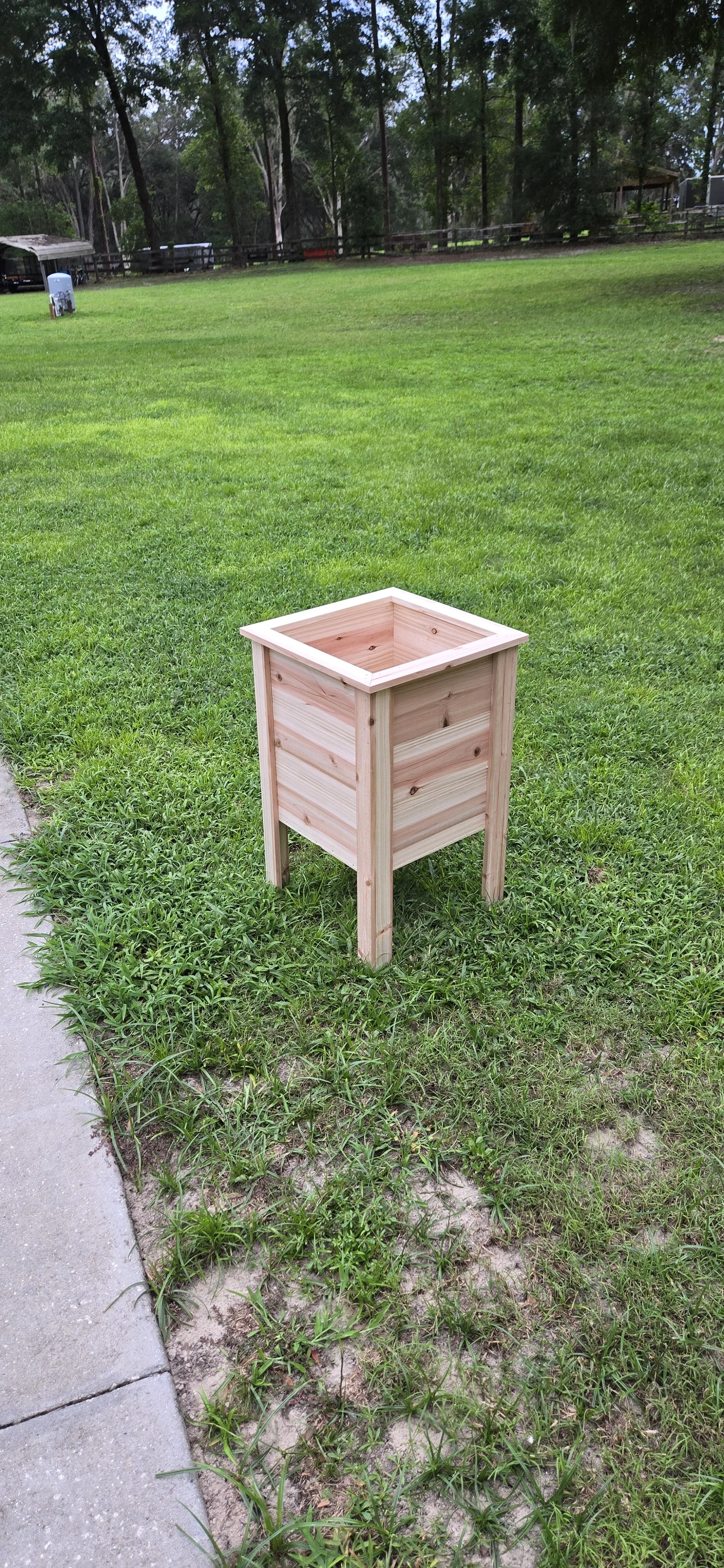 Handmade Cedar Planter Box