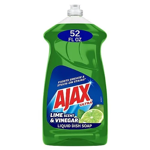 Ajax Ultra Lime Scent & Vinegar Sparkling Clean Dishes Dish Liquid (52 fl oz)