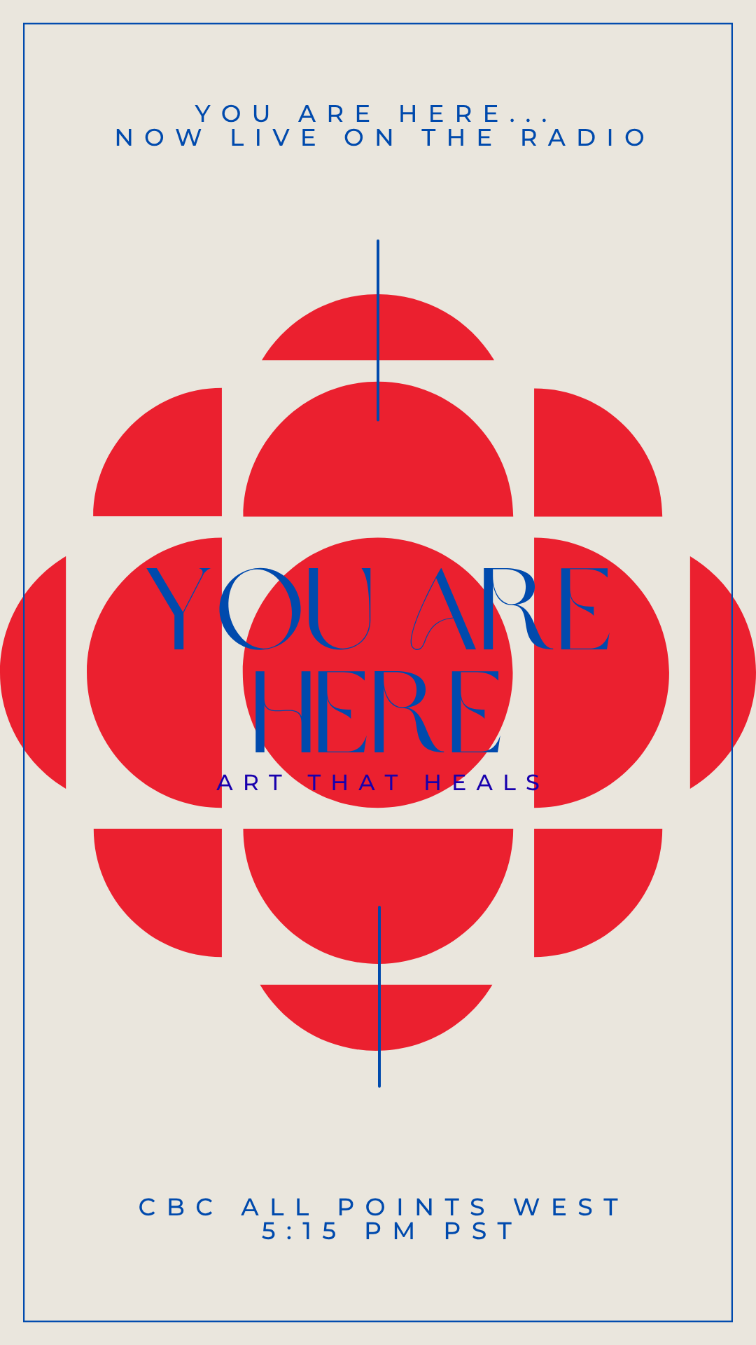 YOU ARE HERE LIVE ON CBC