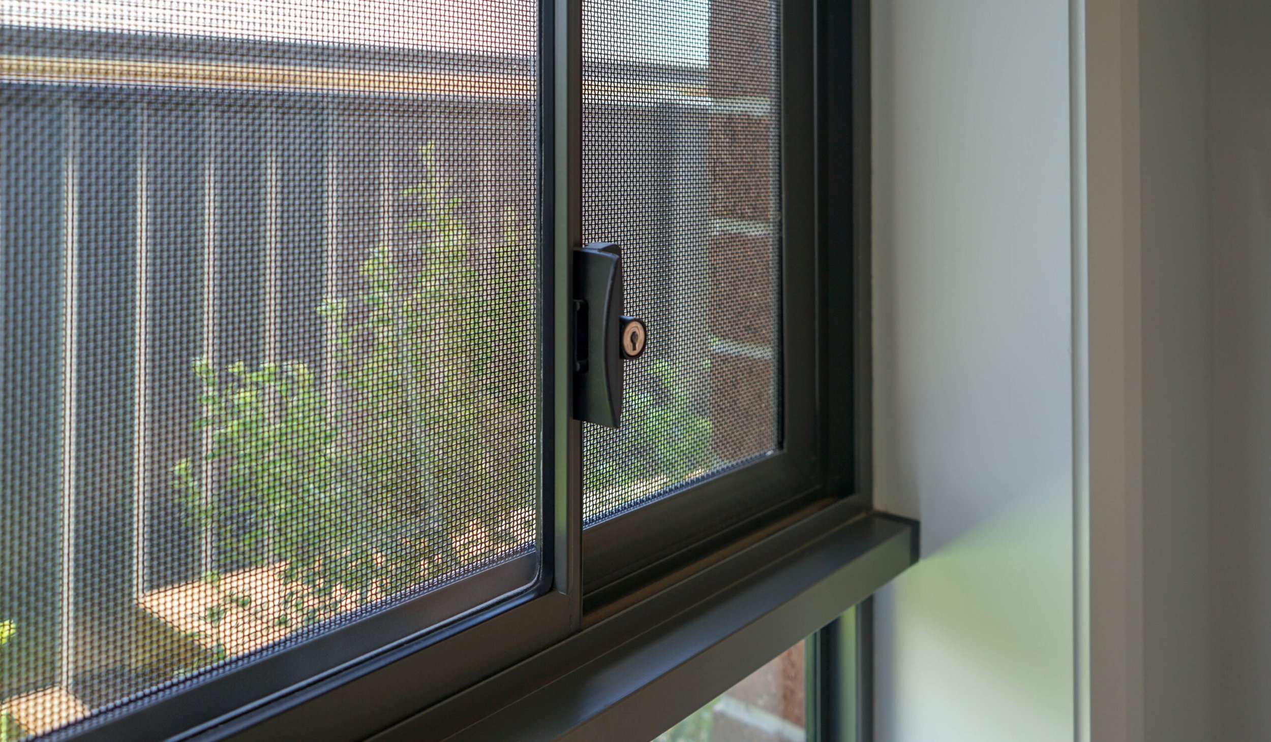Amplimesh SupaScreen providing security for windows in the home