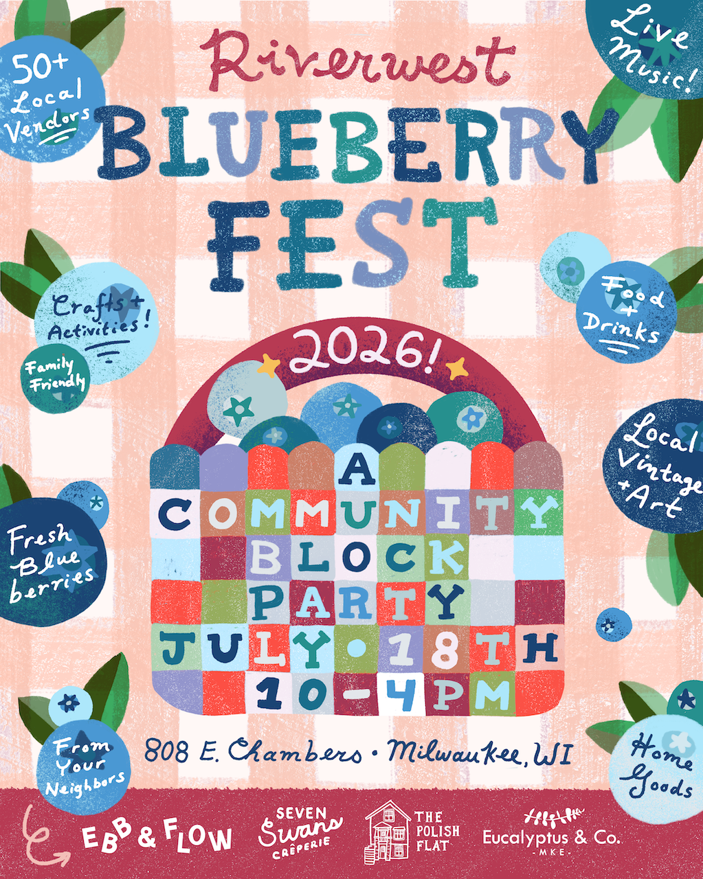 2026 Riverwest Blueberry Festival