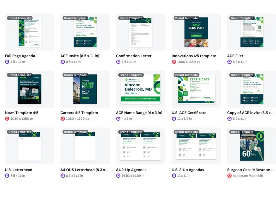 canva social templates