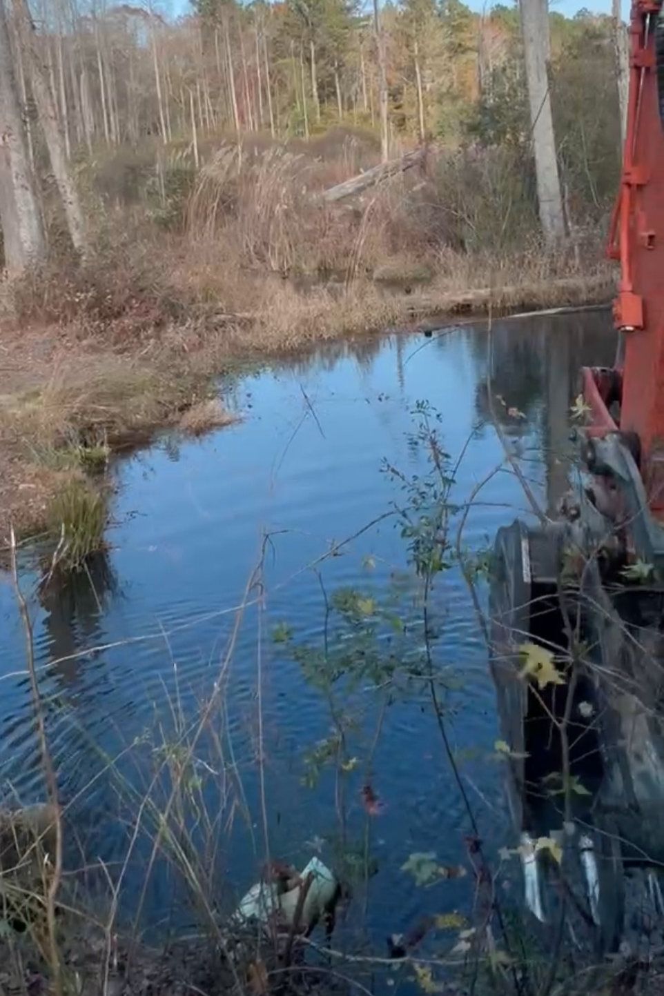 Pond maintenance in Aiken, sc by Ingram Excavtion