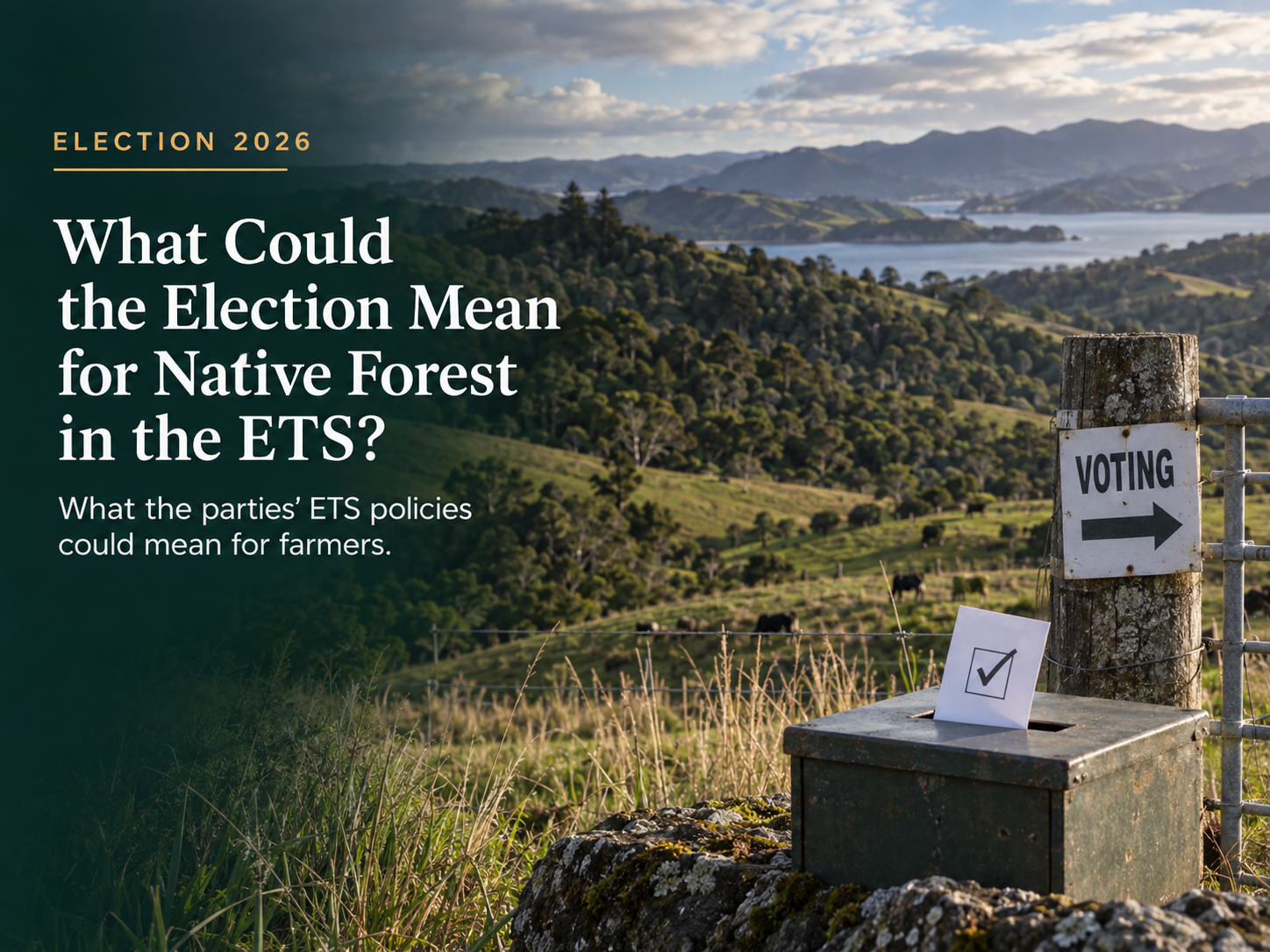 Election 2026: What Could the Election Mean for Native Forest in the ETS?