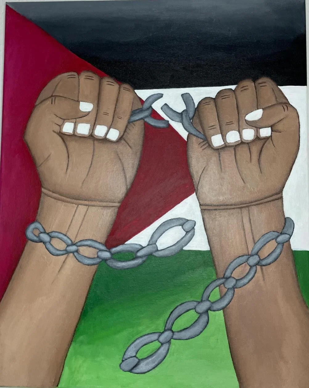 Breaking the chains (print)