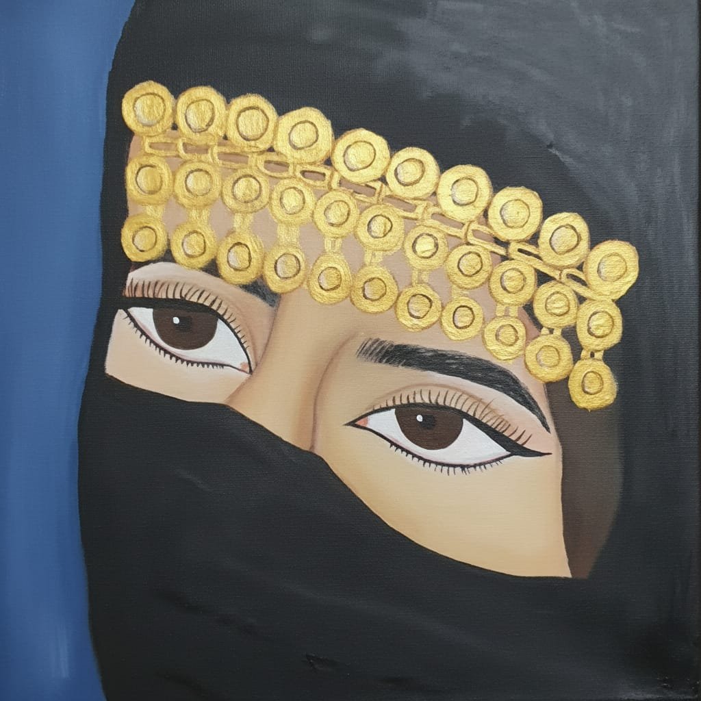 Arabian eyes (print)