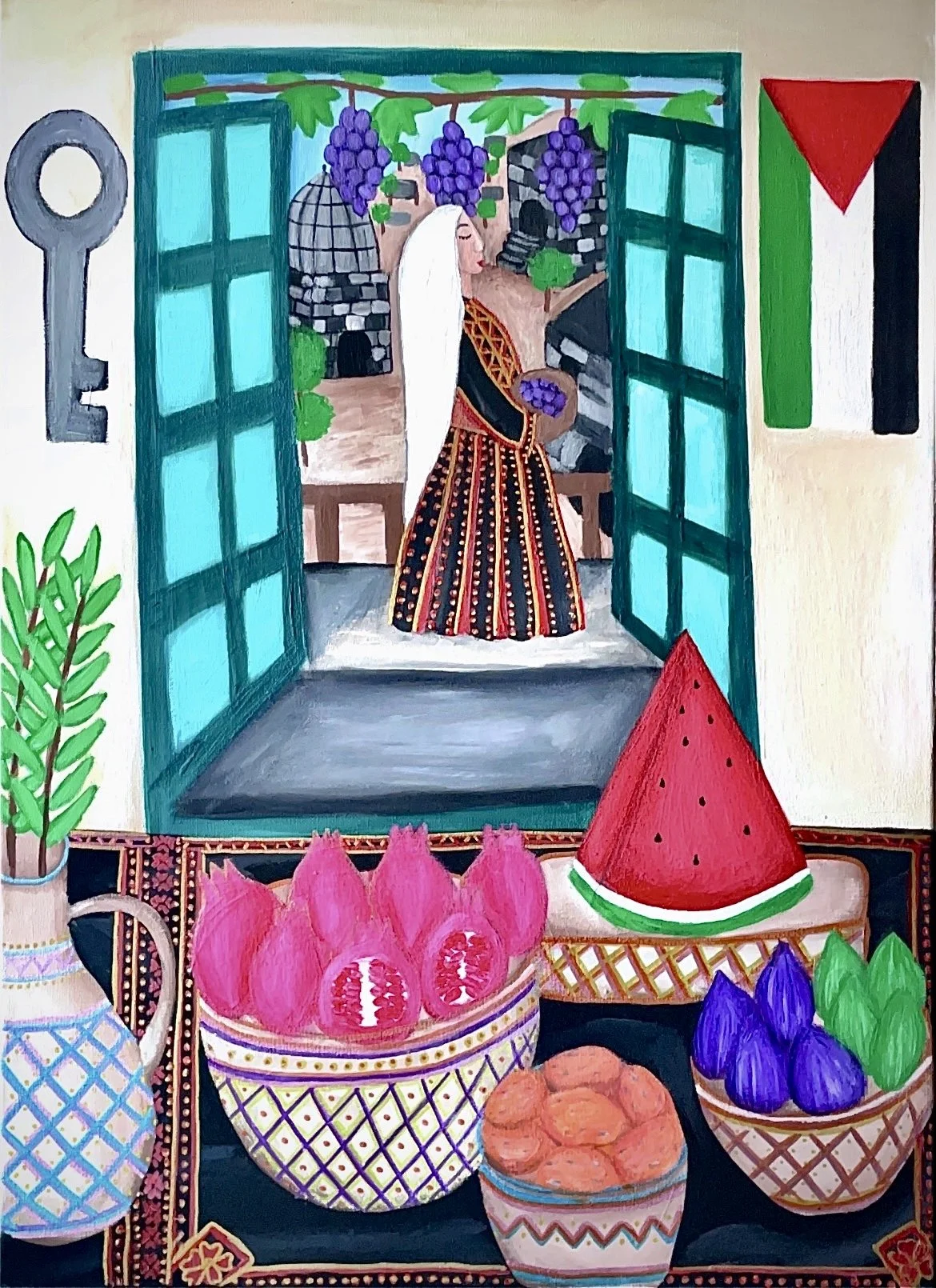 The harvest (original painting)