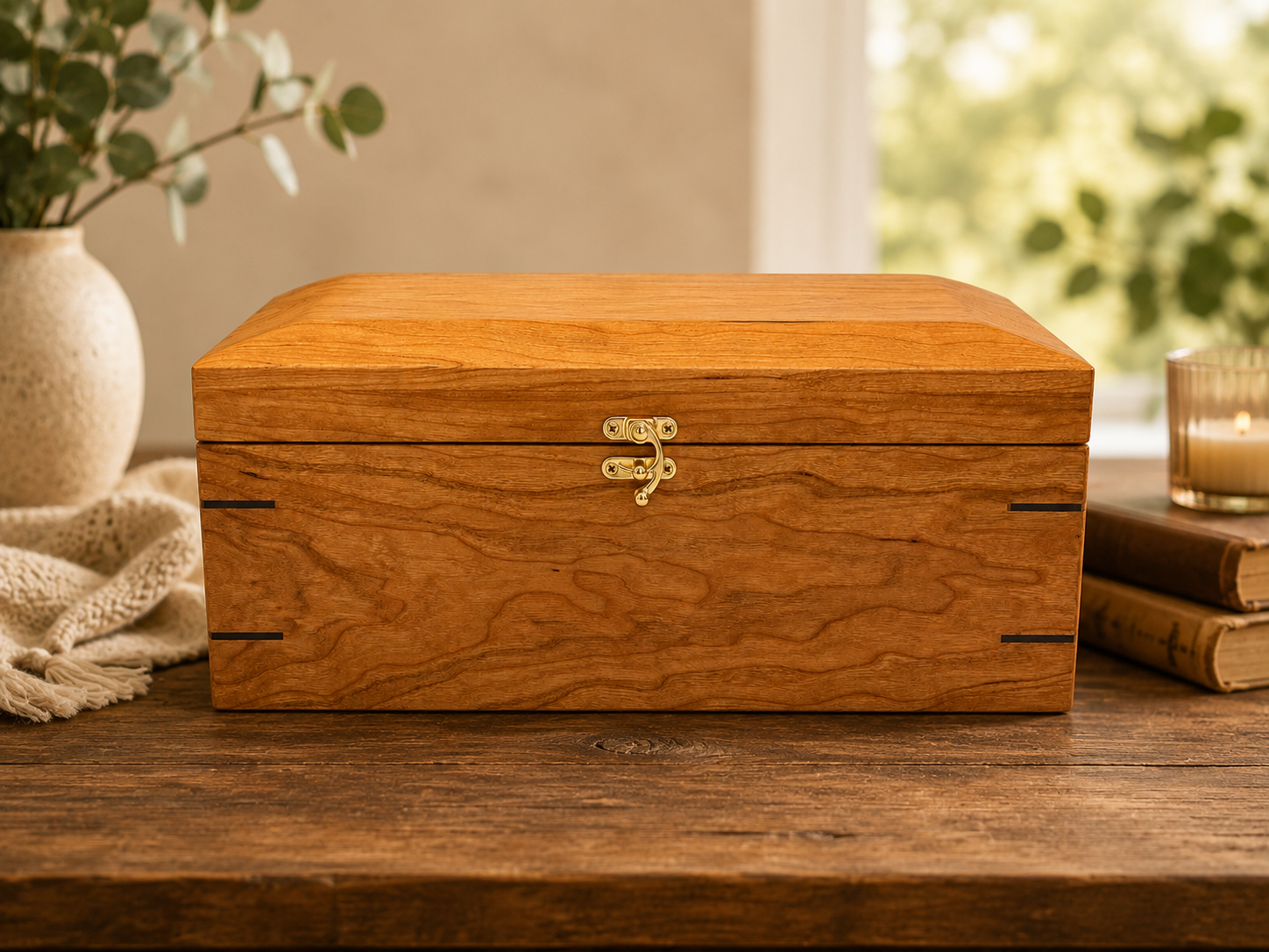 Cherry Humidor - Large