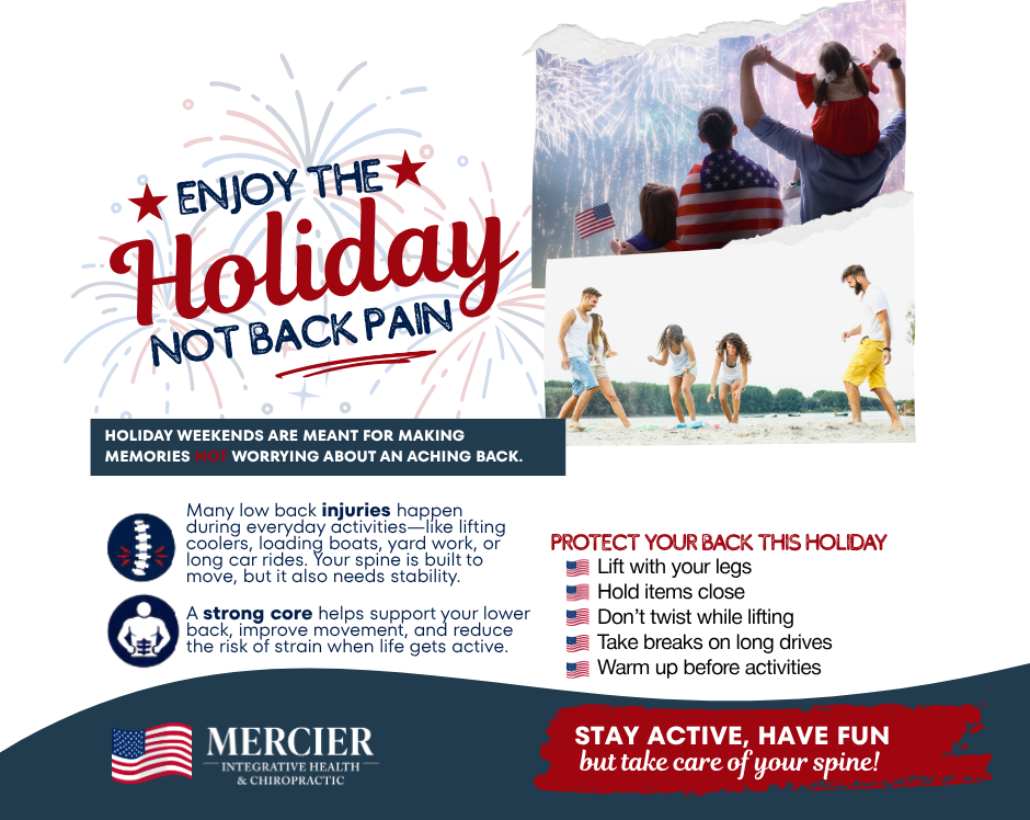 Enjoy the Holiday— Without the Back Pain!