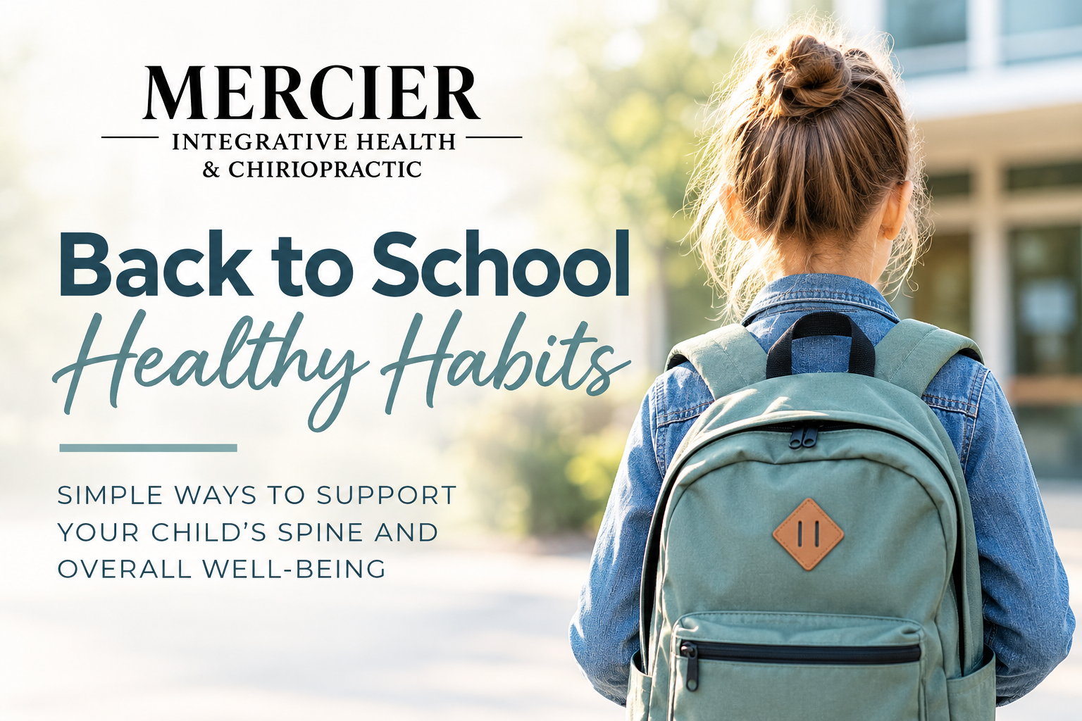 Back-to-School Spine Health: Simple Ways to Keep Your Kids Comfortable, Active &amp; Healthy 