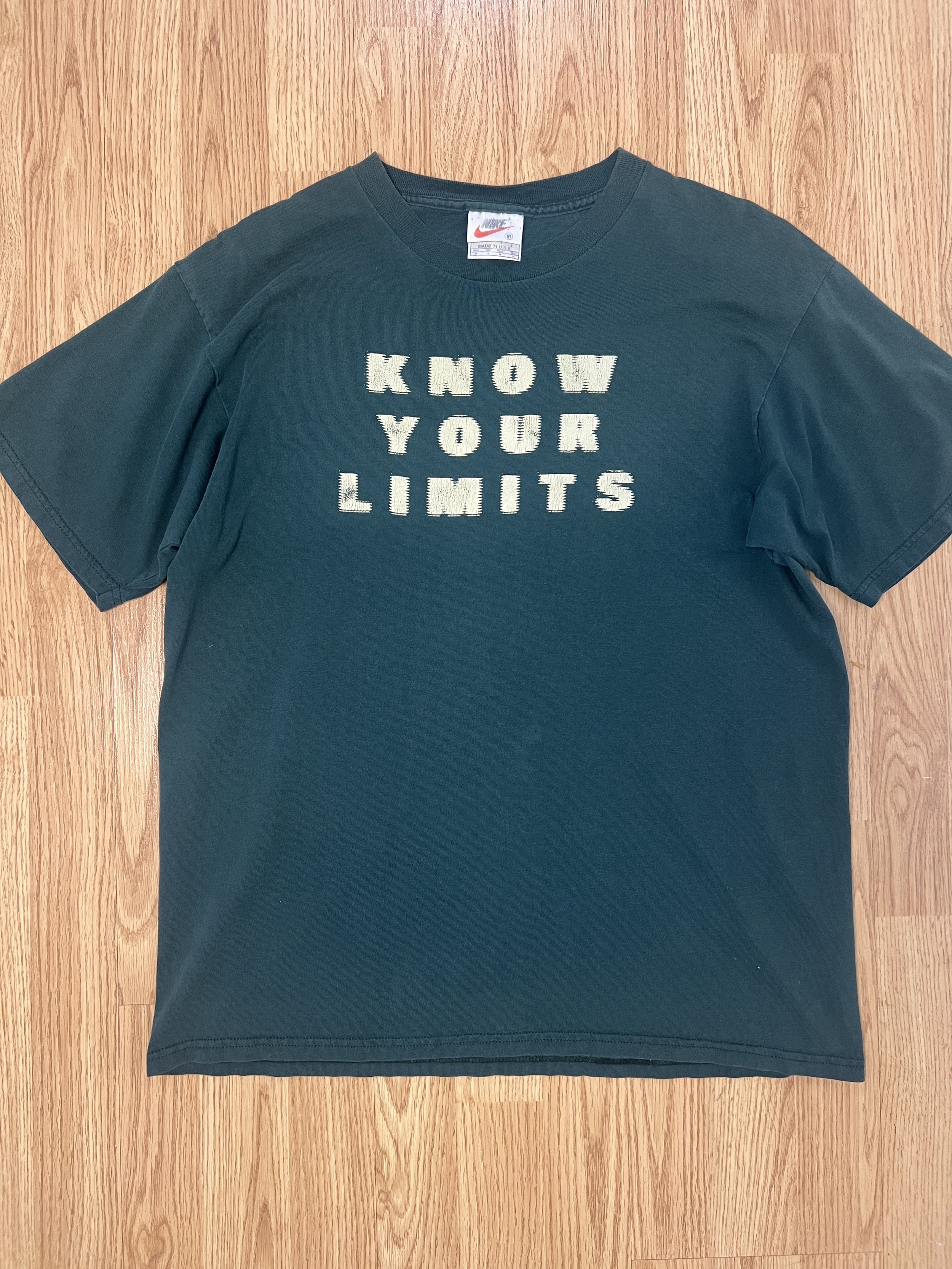 90s Nike Know Your Limits