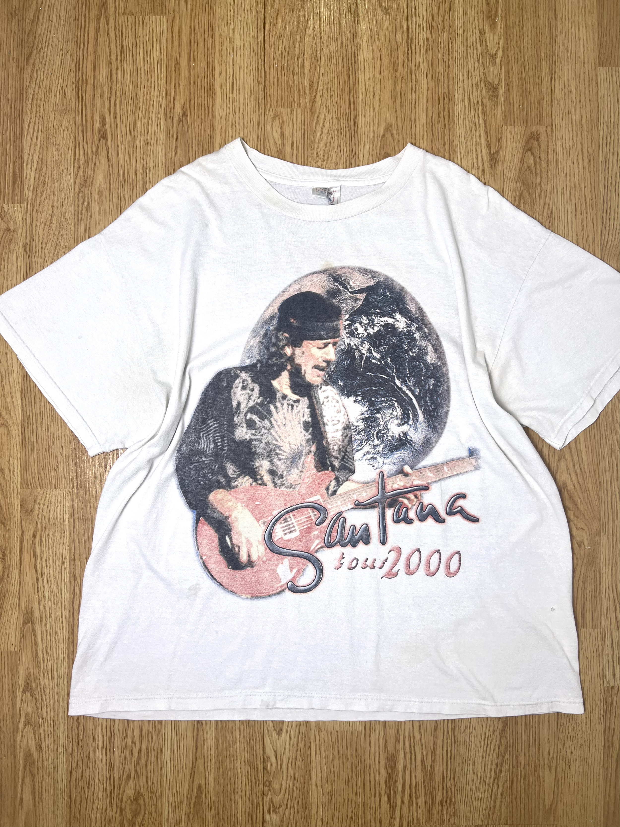 Carlos Santana 2000 Tour Shirt