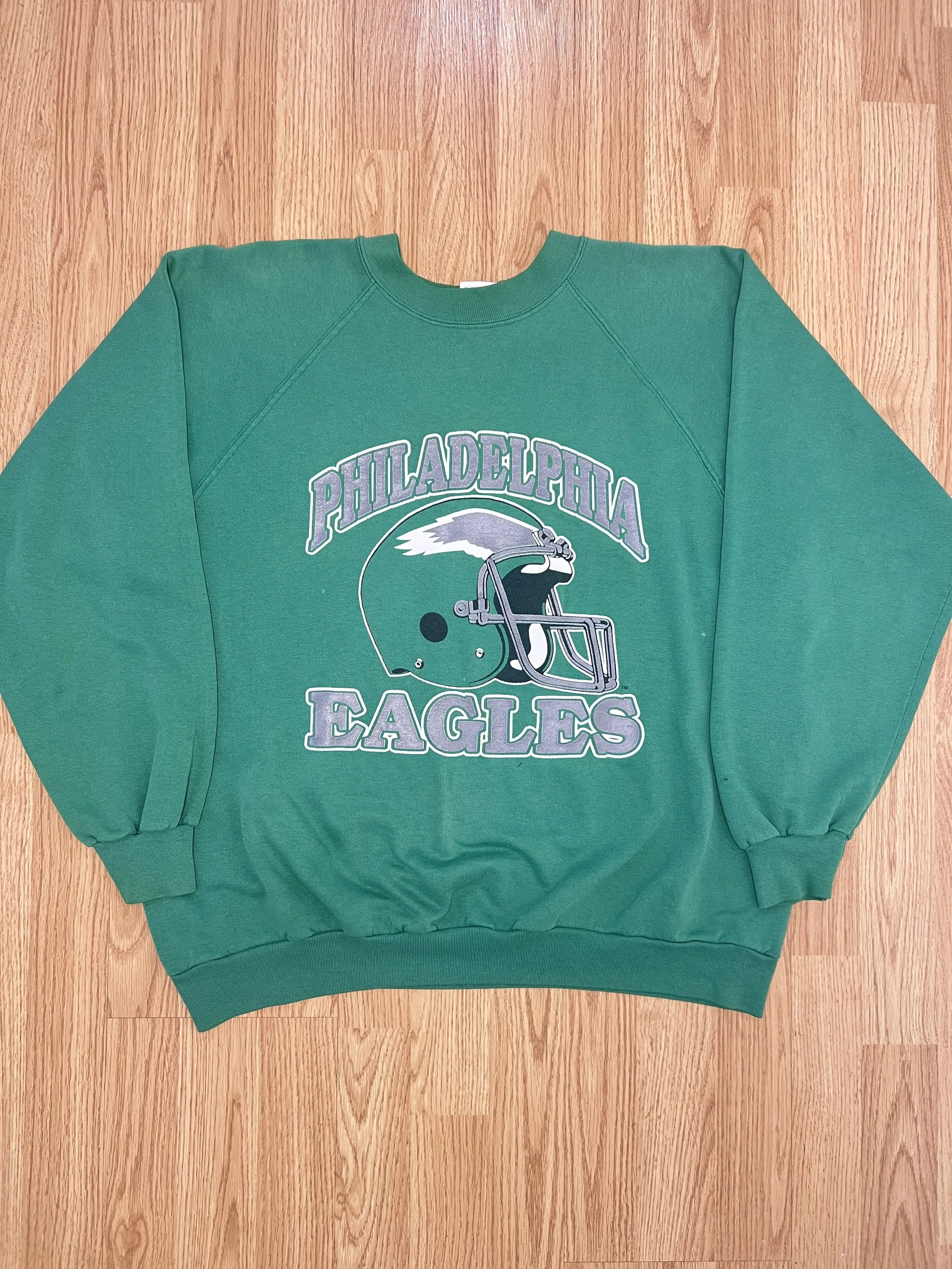 80s Philadelphia Eagles Crew Neck Sweatshirt