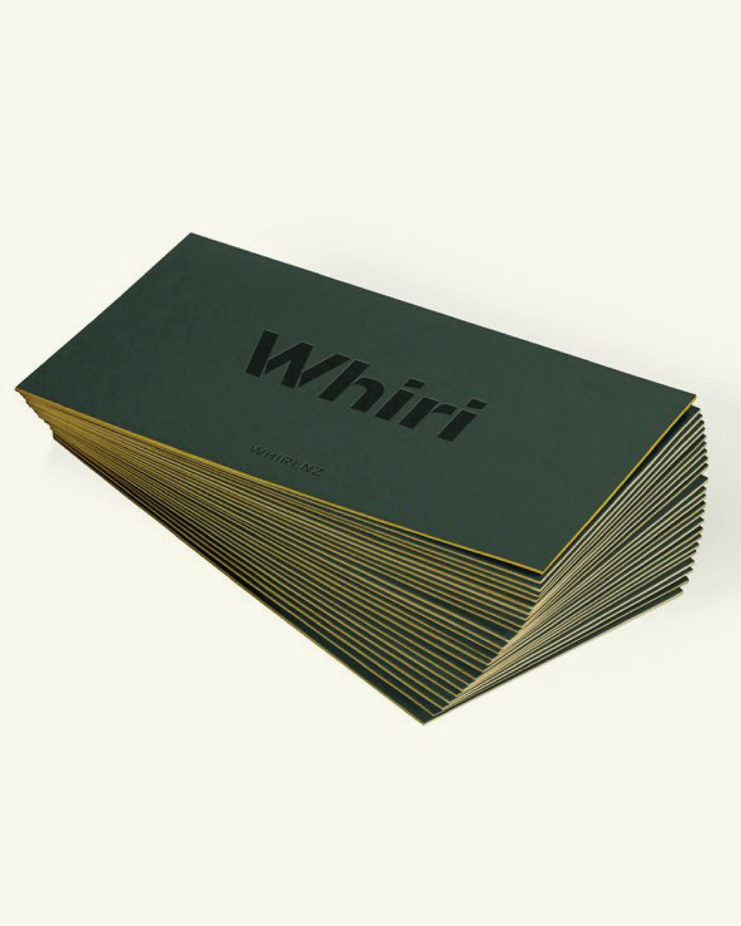 Whiri business cards. Studio photography, branding, logo design, typography, stationery design, designer, Creative Director. Alice Lloyd.