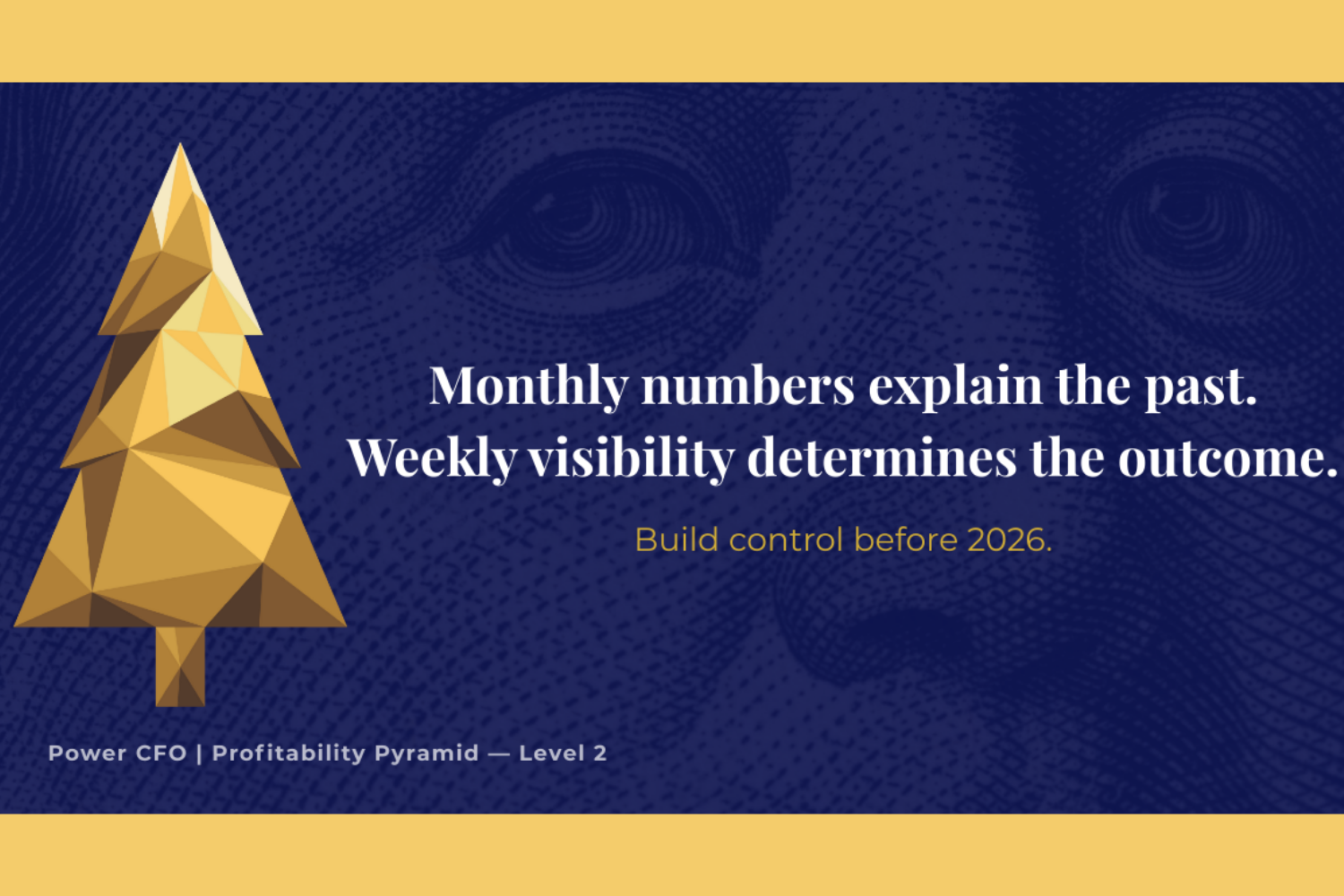 From Monthly Accuracy to Weekly Control: How to Enter With Financial Confidence