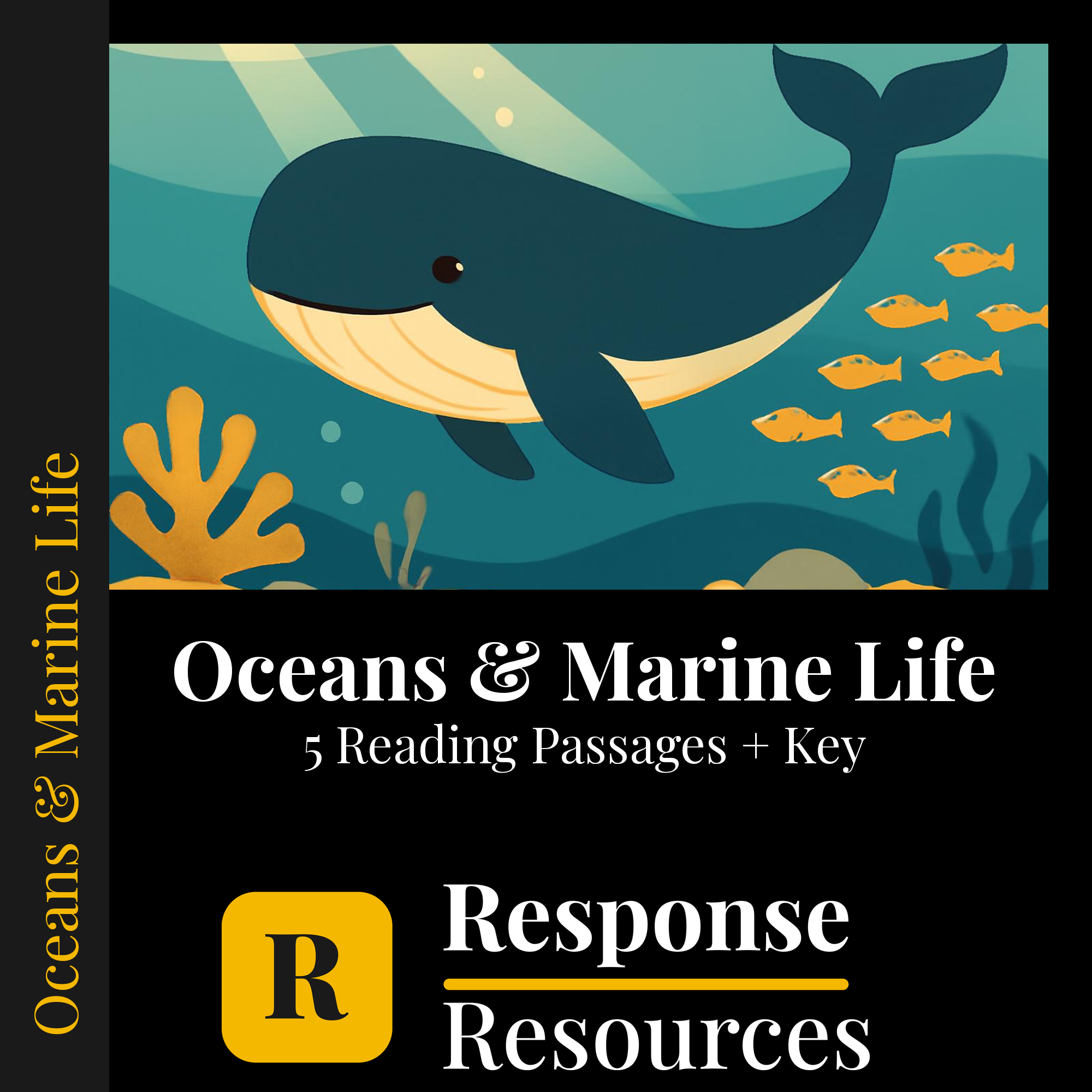Oceans & Marine Life nonfiction reading passages — Response Resources
