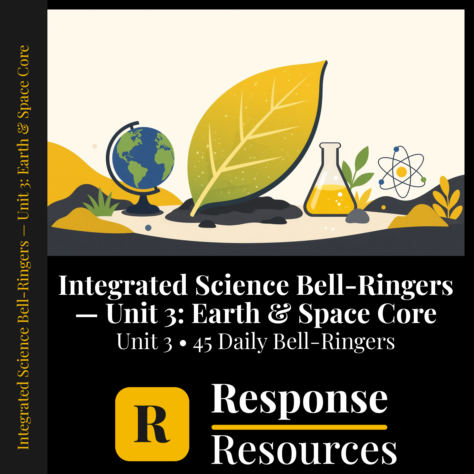 Integrated Science (MS) Bell Ringers Unit 3 - 45 Daily Warm-Ups (Grades 6-8) cover — Response Resources