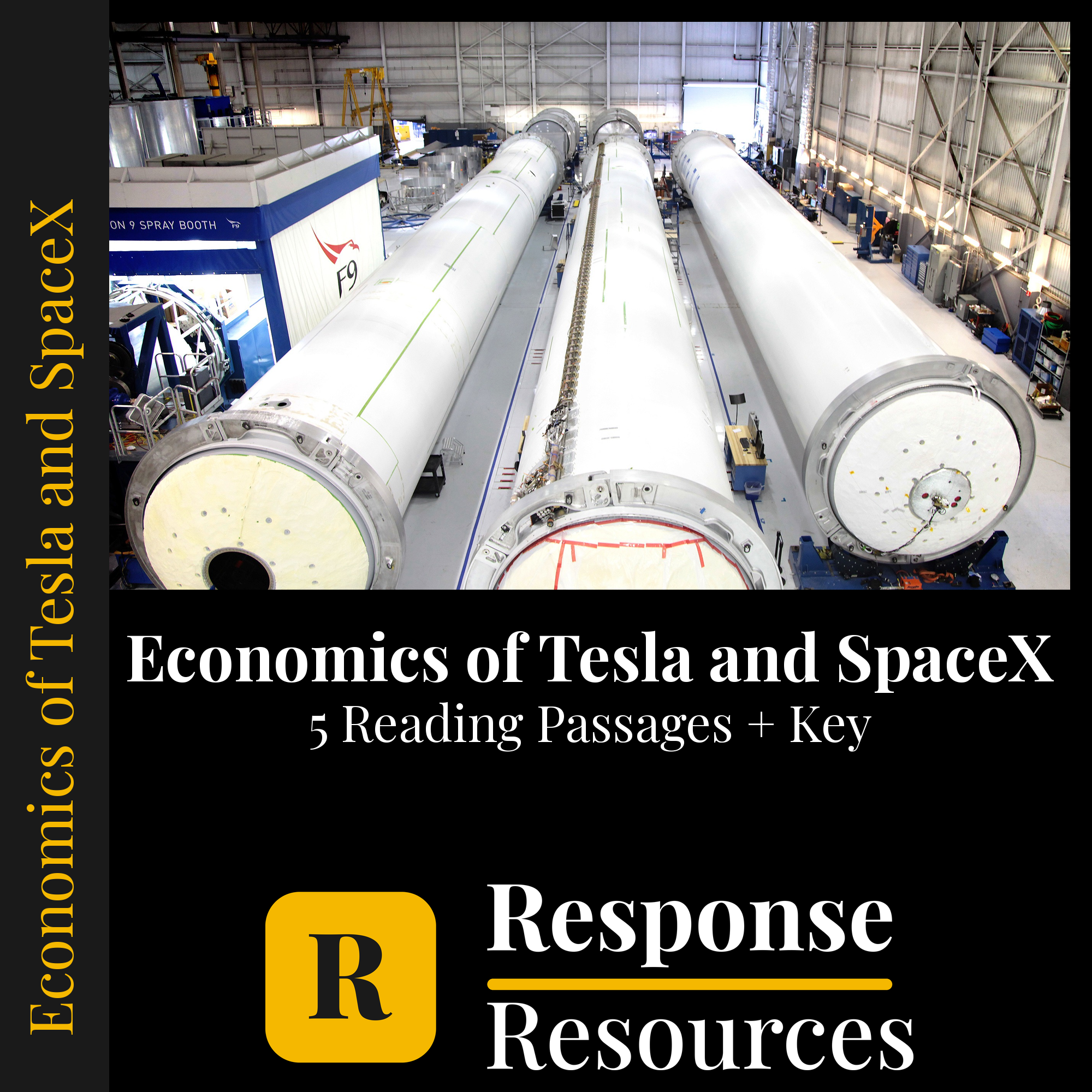 Economics of Tesla and SpaceX nonfiction reading passages — Response Resources