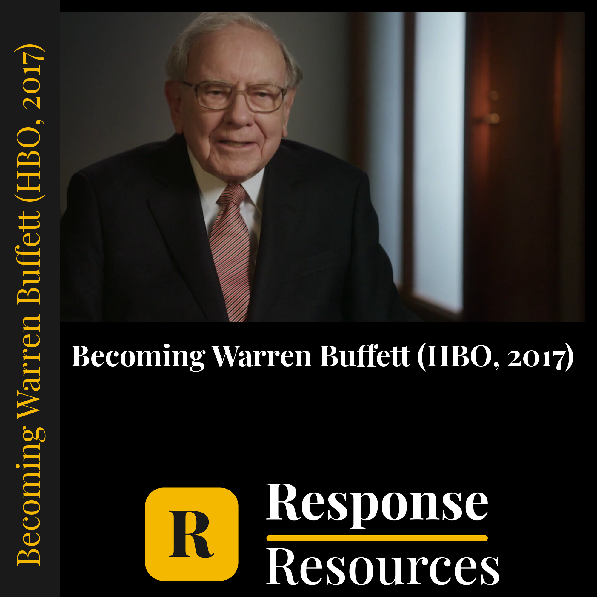 Becoming Warren Buffett (HBO, 2017) — fill-in-the-blank documentary worksheets for Economics