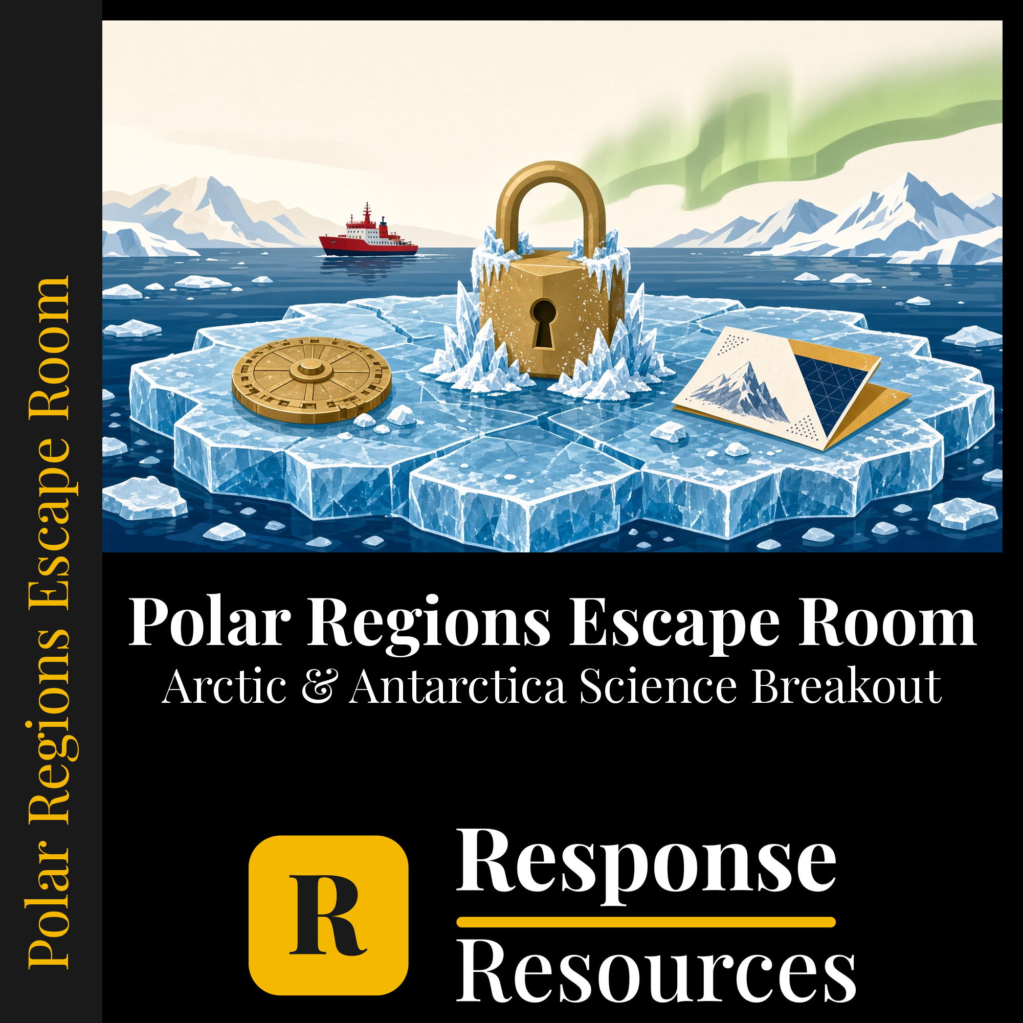 Polar Regions Escape Room — interactive digital escape room, Response Resources