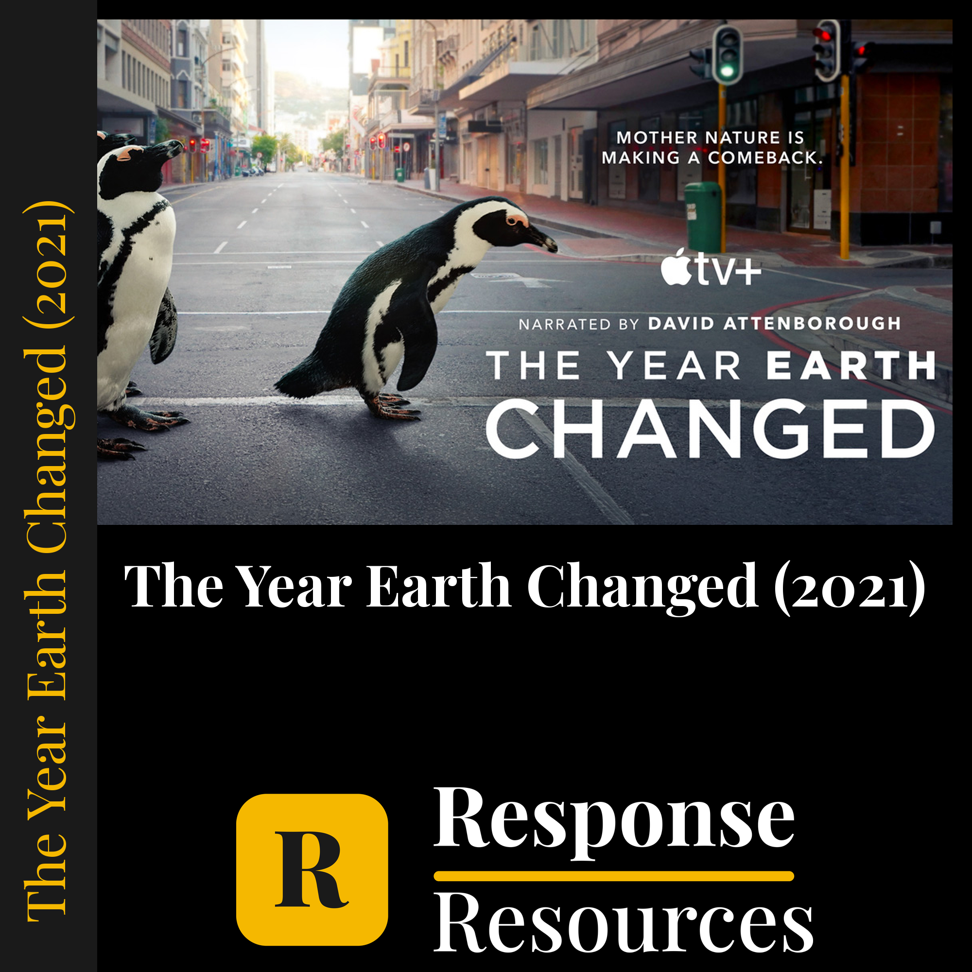 The Year Earth Changed (2021) — fill-in-the-blank documentary worksheet for Environmental Science grades 6-12