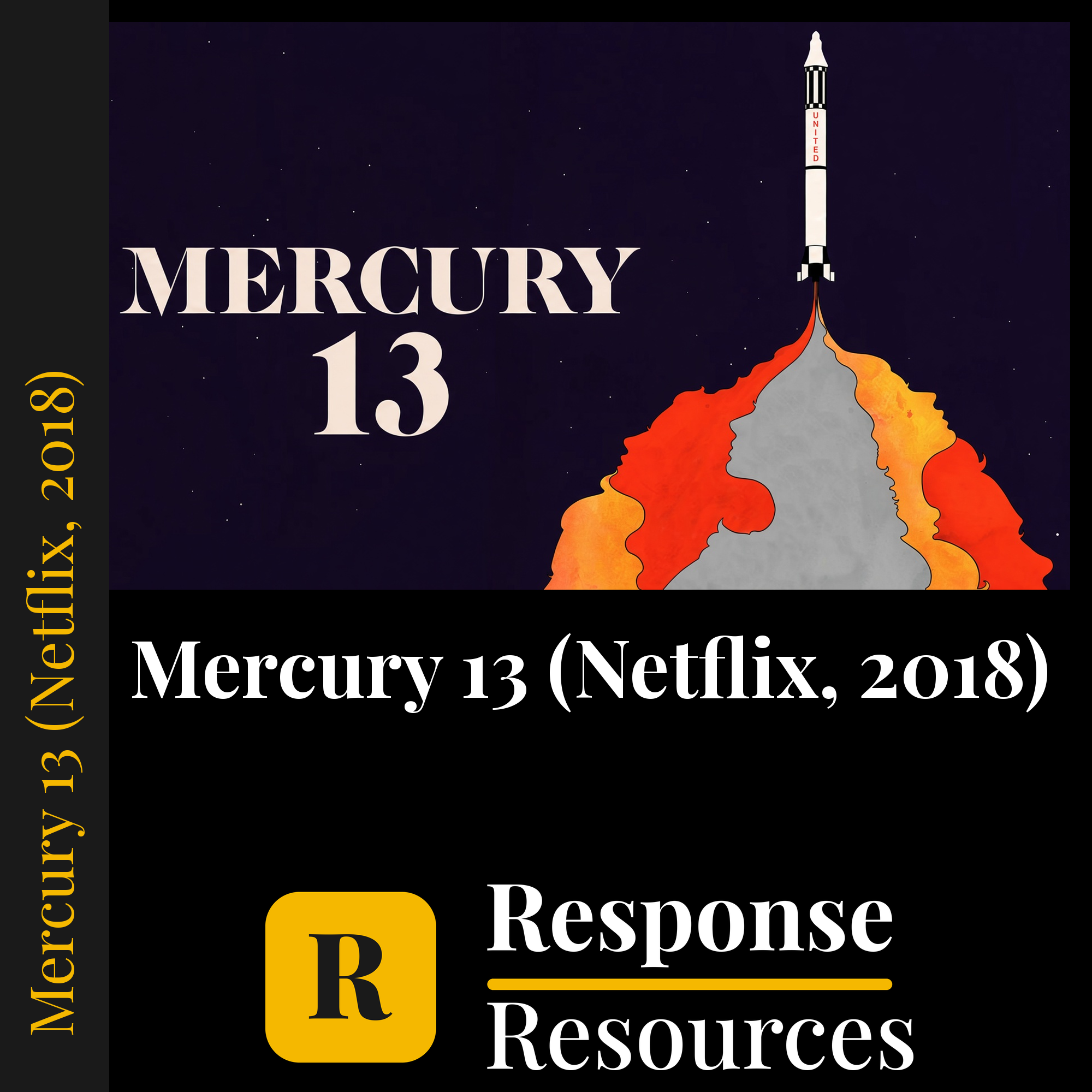 Mercury 13 (Netflix, 2018) — fill-in-the-blank documentary worksheet for US History grades 6-12
