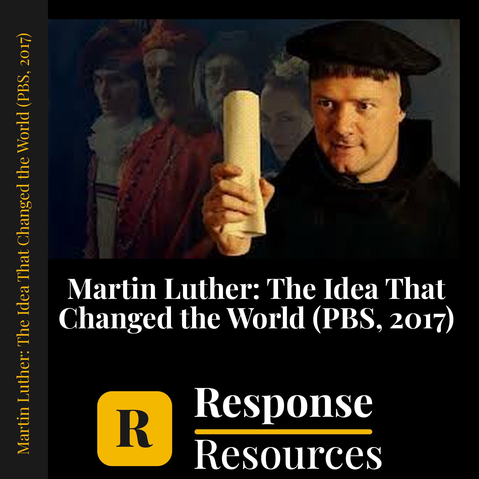Martin Luther — The Idea That Changed The World — fill-in-the-blank documentary worksheet for World History grades 8-12