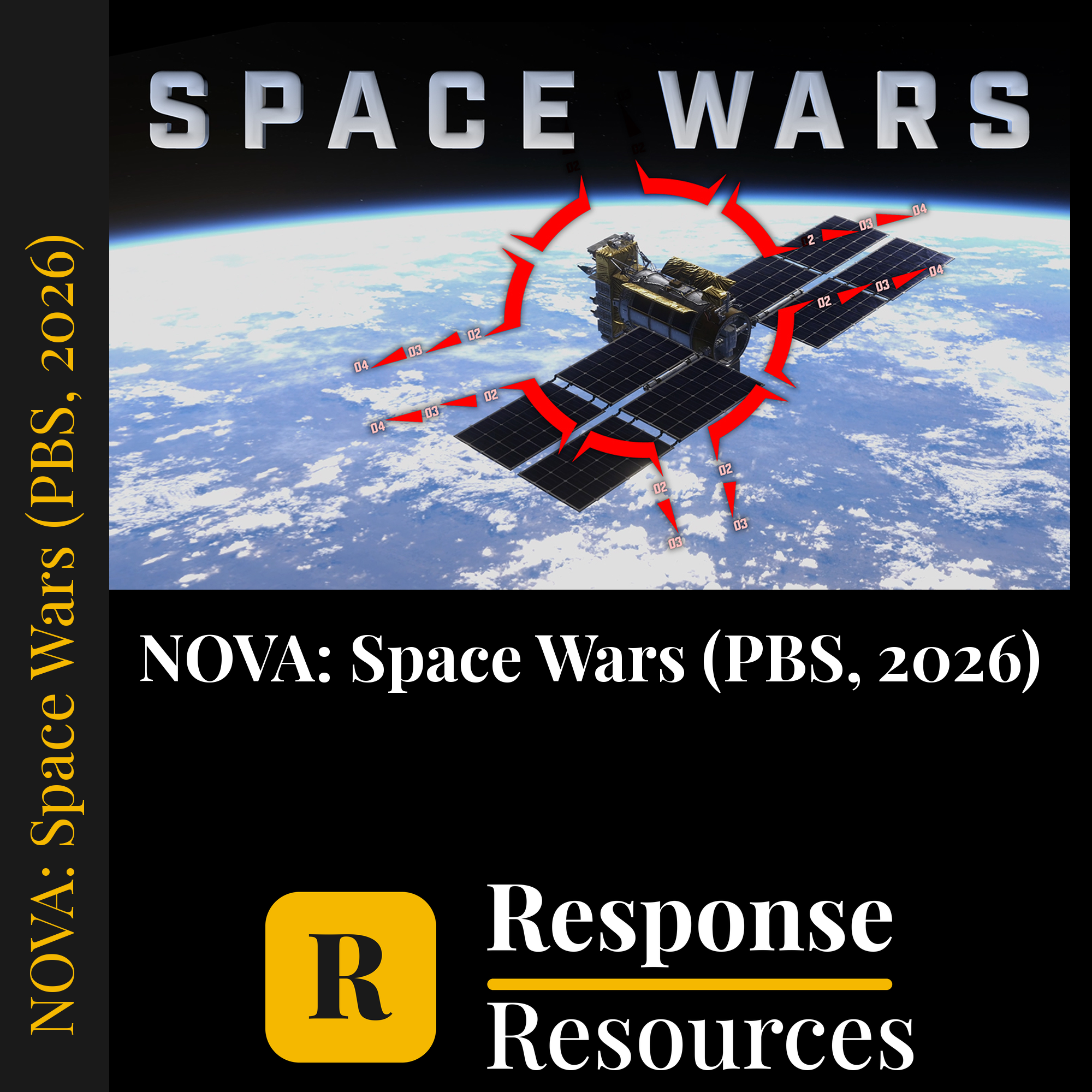 NOVA: Space Wars (PBS, 2026) — fill-in-the-blank documentary worksheet for Astronomy grades 6-12