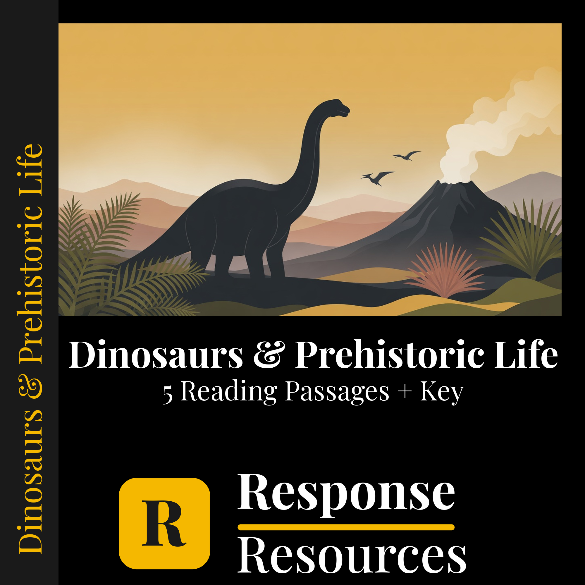 Dinosaurs & Prehistoric Life nonfiction reading passages — Response Resources