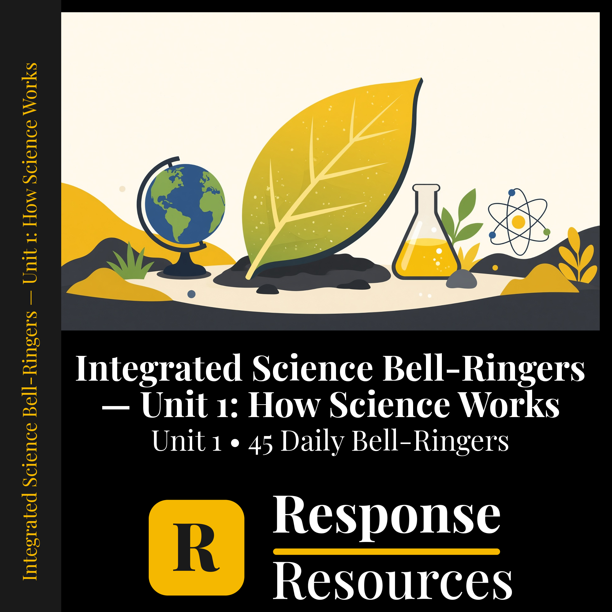 Integrated Science (MS) Bell Ringers Unit 1 - 45 Daily Warm-Ups (Grades 6-8) cover — Response Resources