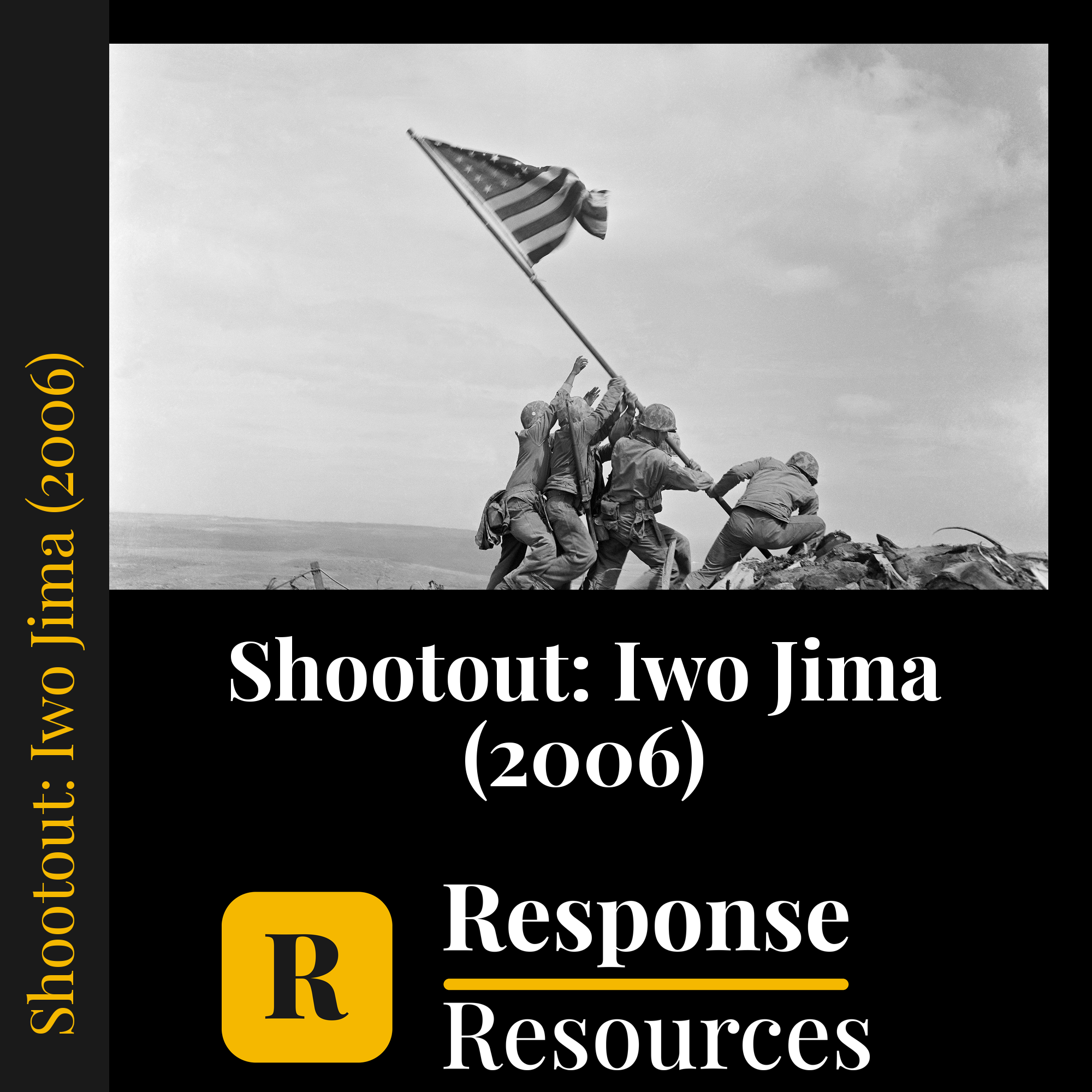 Shootout — Iwo Jima — fill-in-the-blank documentary worksheet for US History grades 6-12