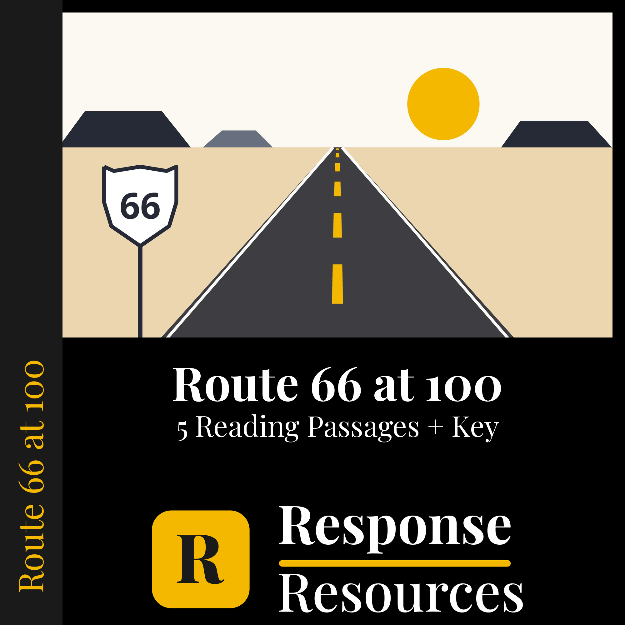 Route 66 at 100 nonfiction reading passages — Response Resources
