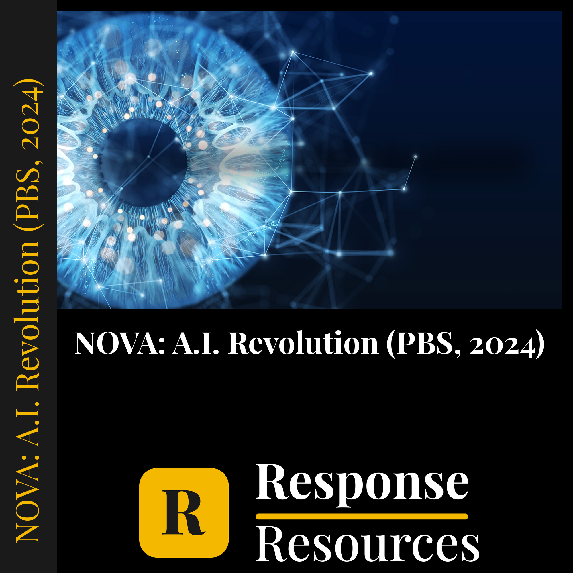 NOVA: A.I. Revolution (PBS, 2024) — fill-in-the-blank documentary worksheet for Computer Science grades 6-12