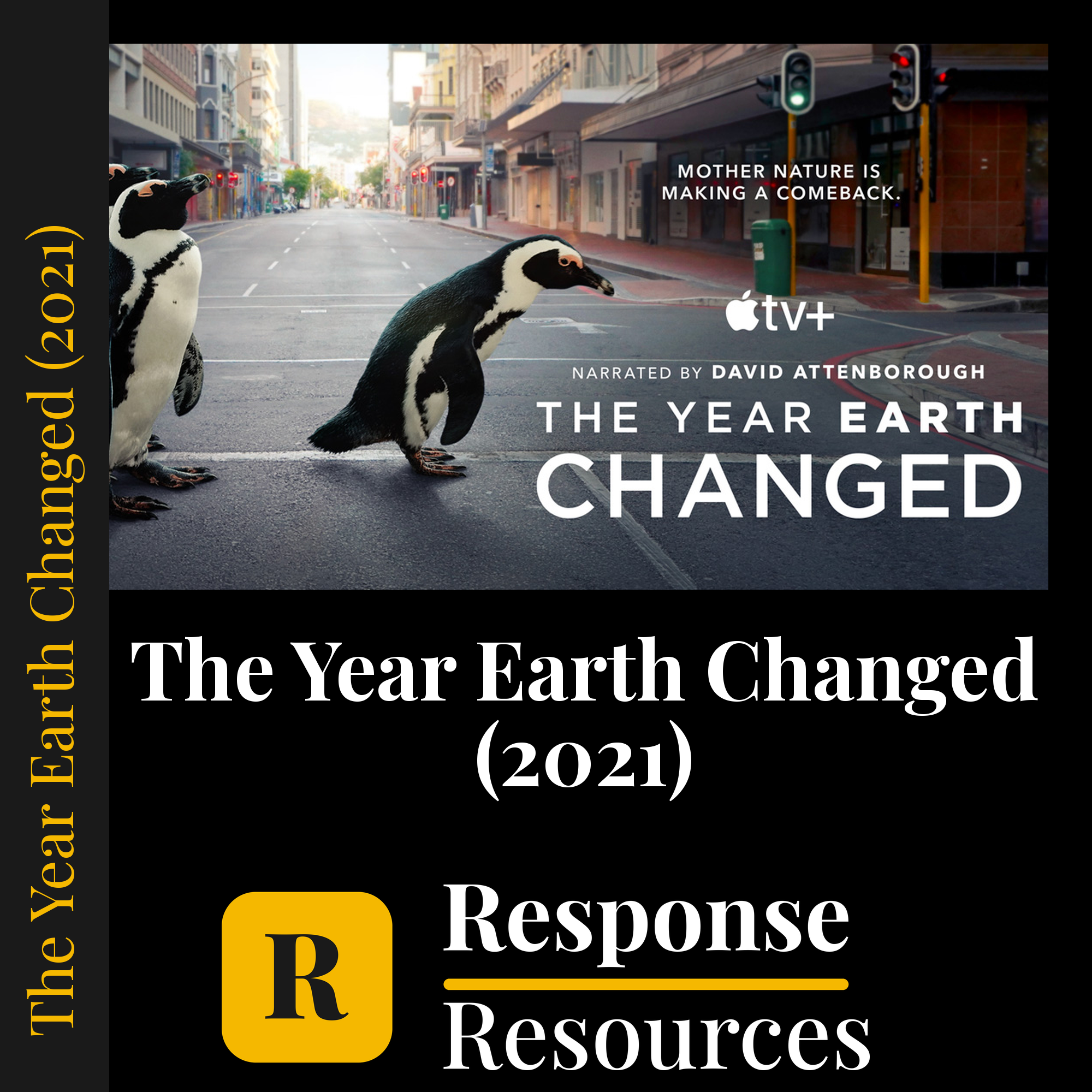 The Year Earth Changed — fill-in-the-blank documentary worksheet for Environmental Science grades 6-12