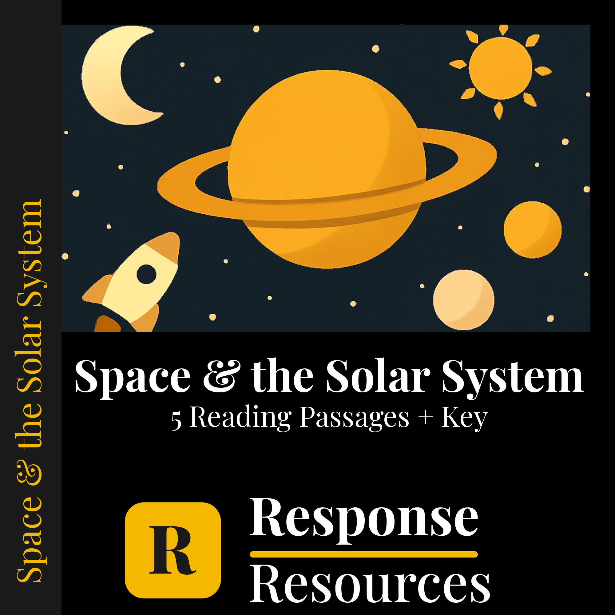 Space & the Solar System nonfiction reading passages — Response Resources