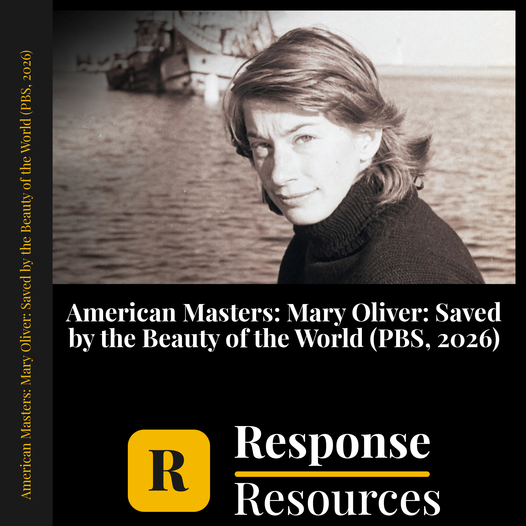 American Masters: Mary Oliver: Saved by the Beauty of the World (PBS, 2026) — fill-in-the-blank documentary worksheets for English Language Arts