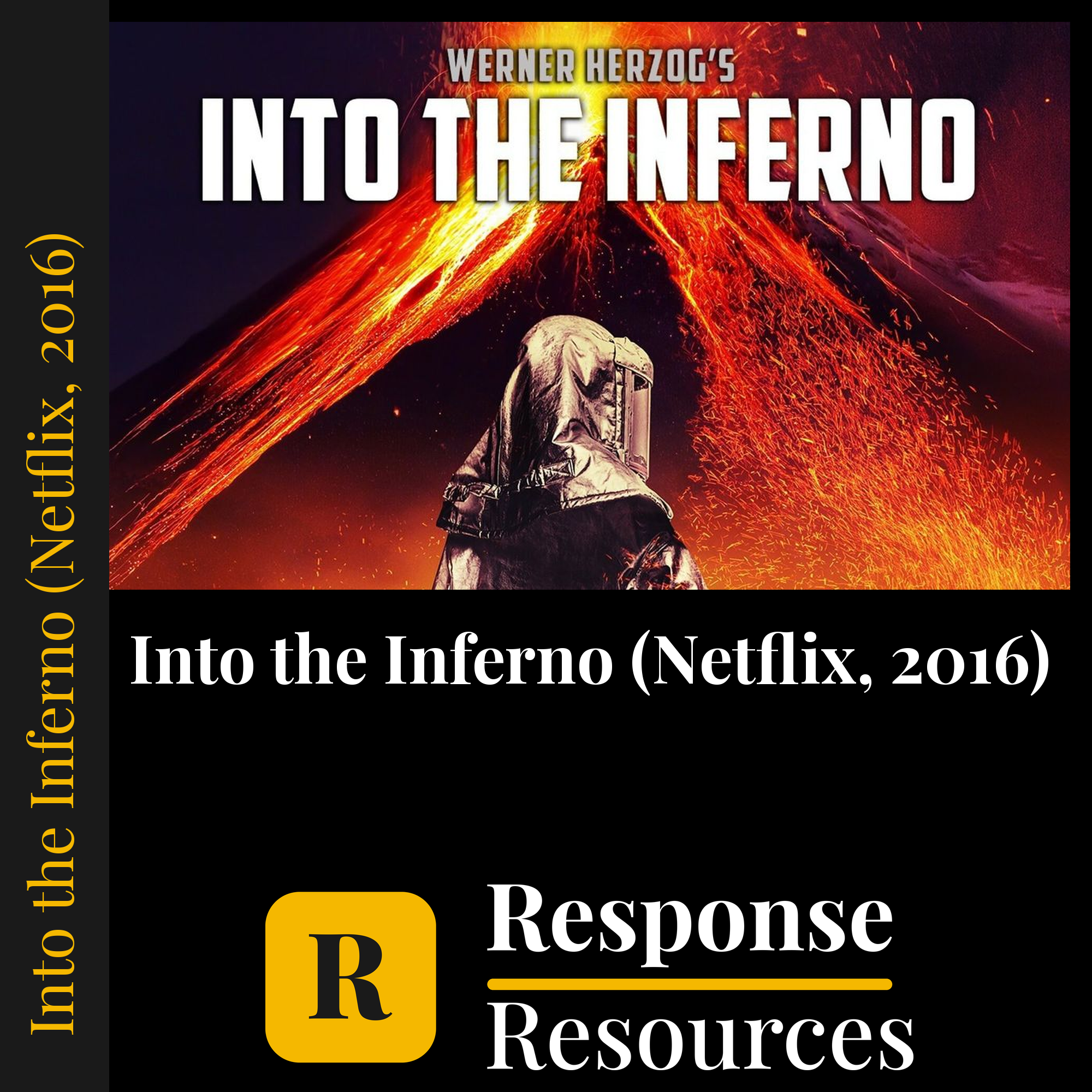 Into the Inferno (Netflix, 2016) — fill-in-the-blank documentary worksheet for Earth Science grades 6-12