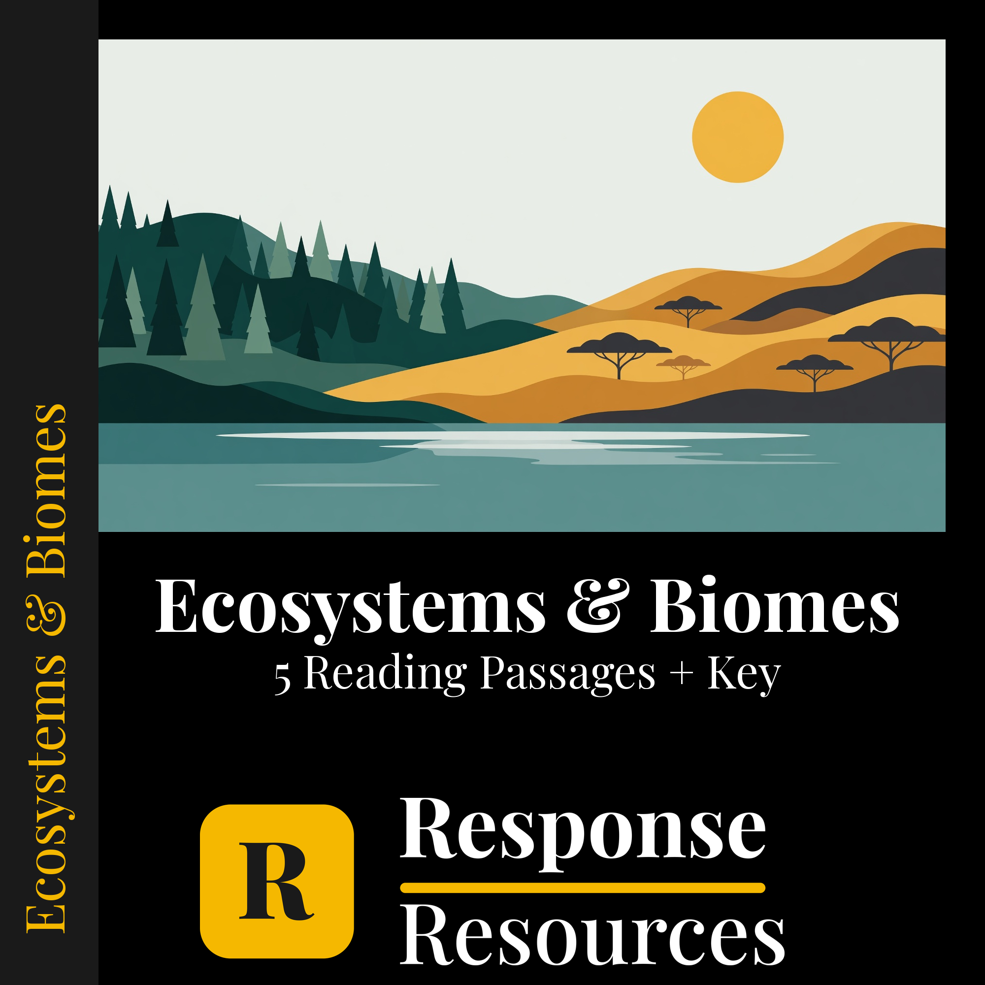 Ecosystems & Biomes nonfiction reading passages — Response Resources