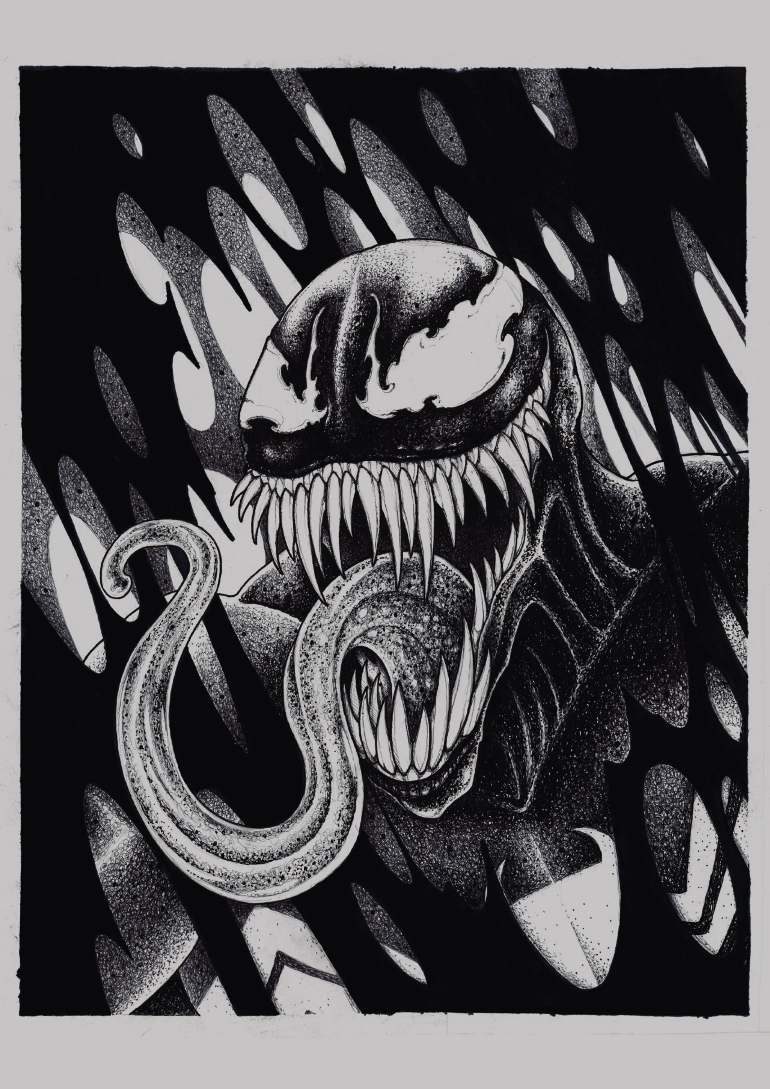 Venom limited and signed high quality art print