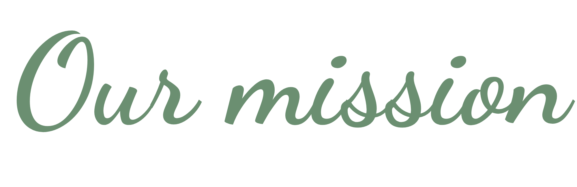 Our mission