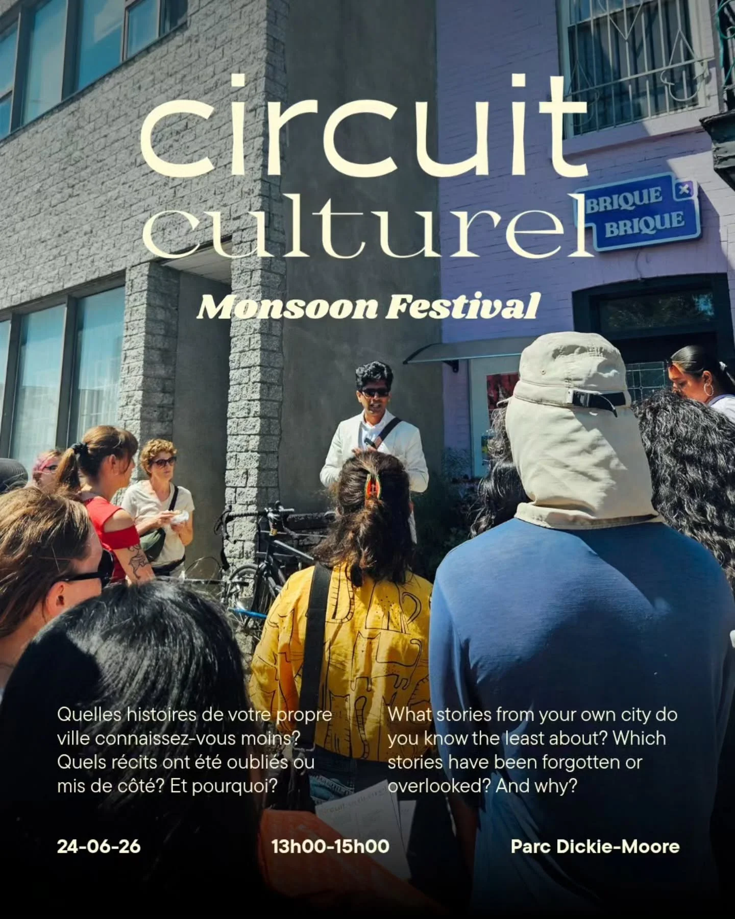 D&eacute;couvrez l&rsquo;histoire et la richesse culturelle de Parc-Extension lors d&rsquo;une visite guid&eacute;e gratuite de Learning Loop dans le cadre du @monsoonfestivalmtl ! 🎉

Ensemble, explorons les histoires, les communaut&eacute;s et les 
