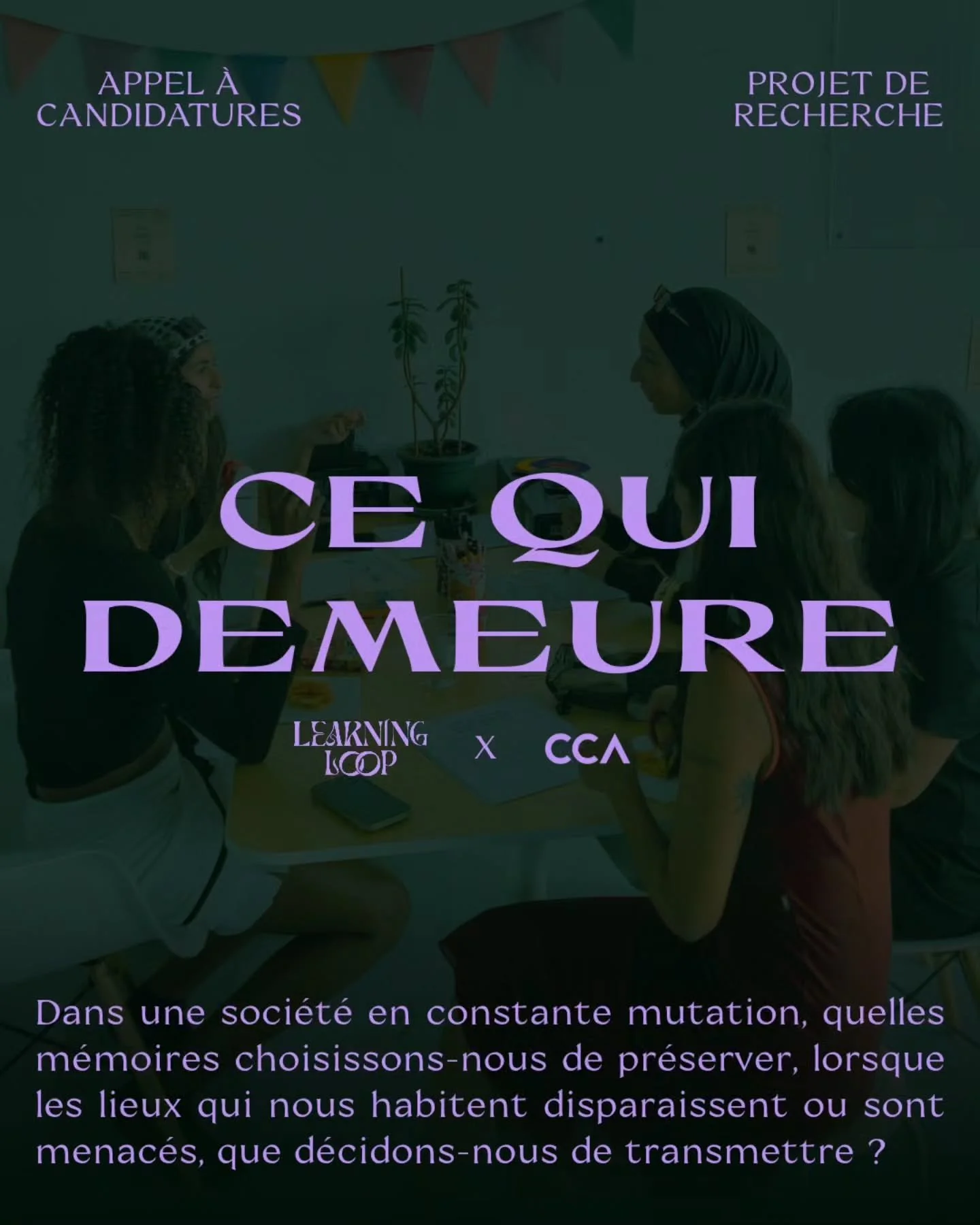 Et si on explorait la ville autrement? 👀

Learning Loop et le Centre Canadien d&rsquo;Architecture (CCA) invitent des personnes curieuses &agrave; rejoindre un groupe de recherche collectif autour des archives, de la m&eacute;moire des lieux et des 