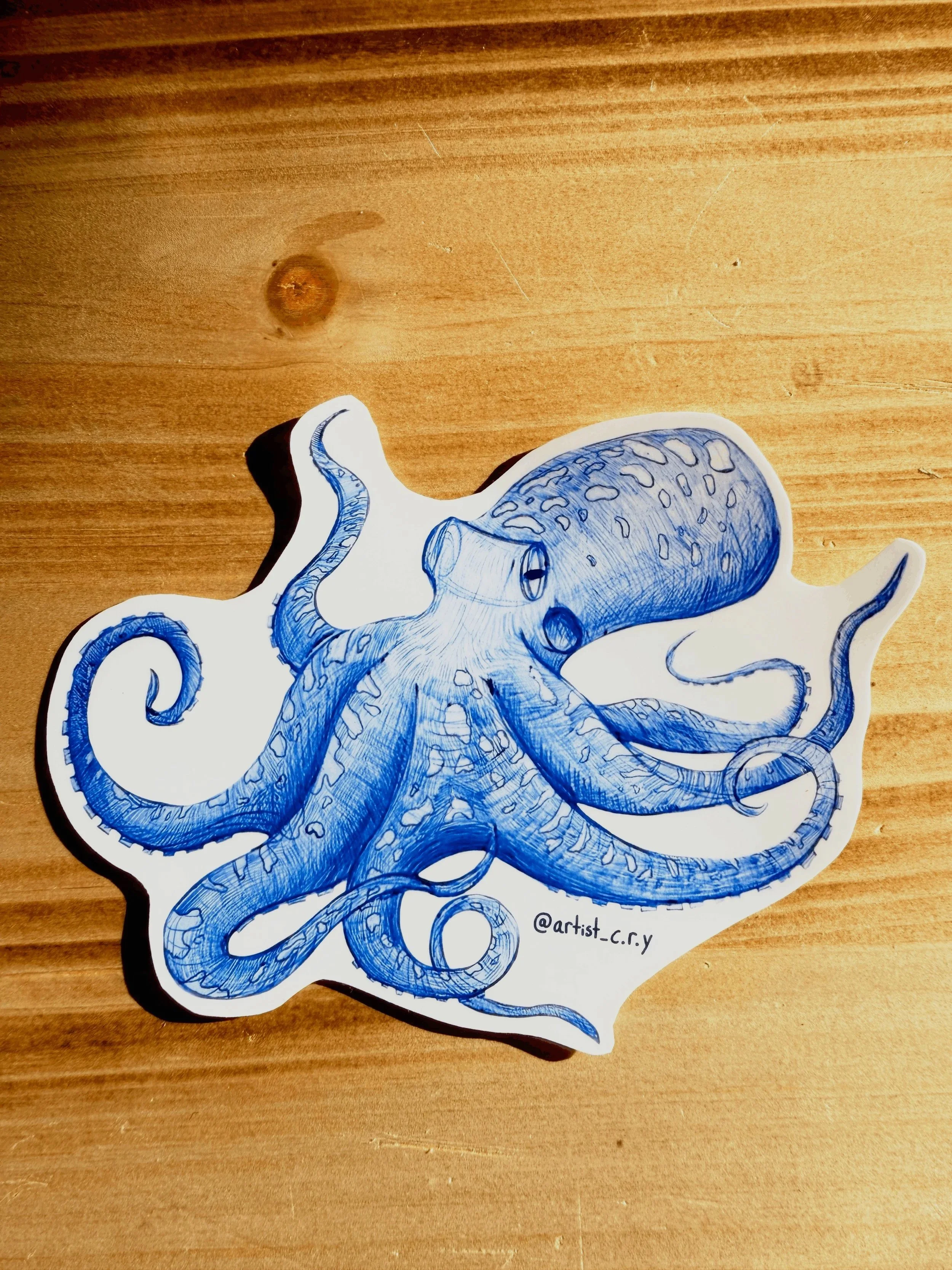Octopus Sticker